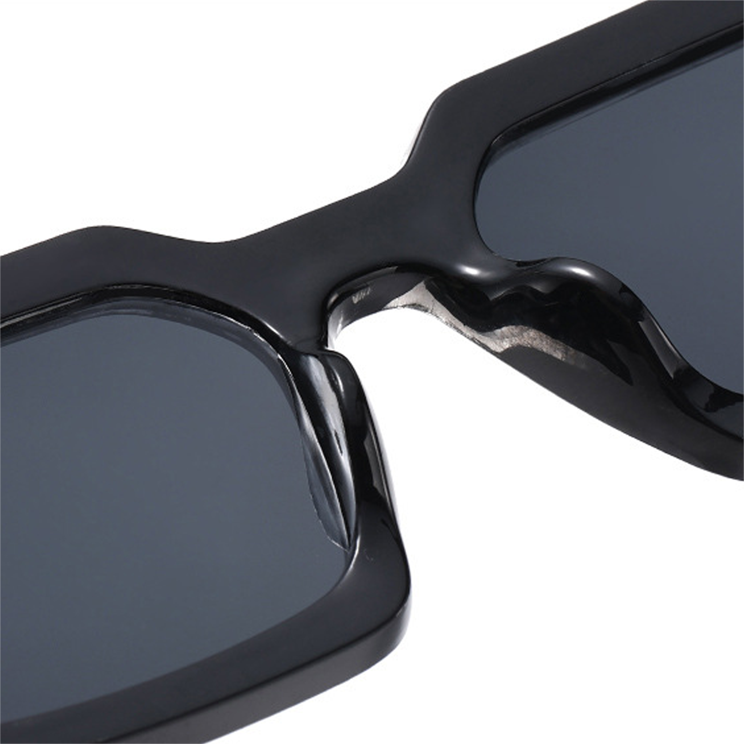 Rhinestone Square Plastic Sunglasses - Image 11