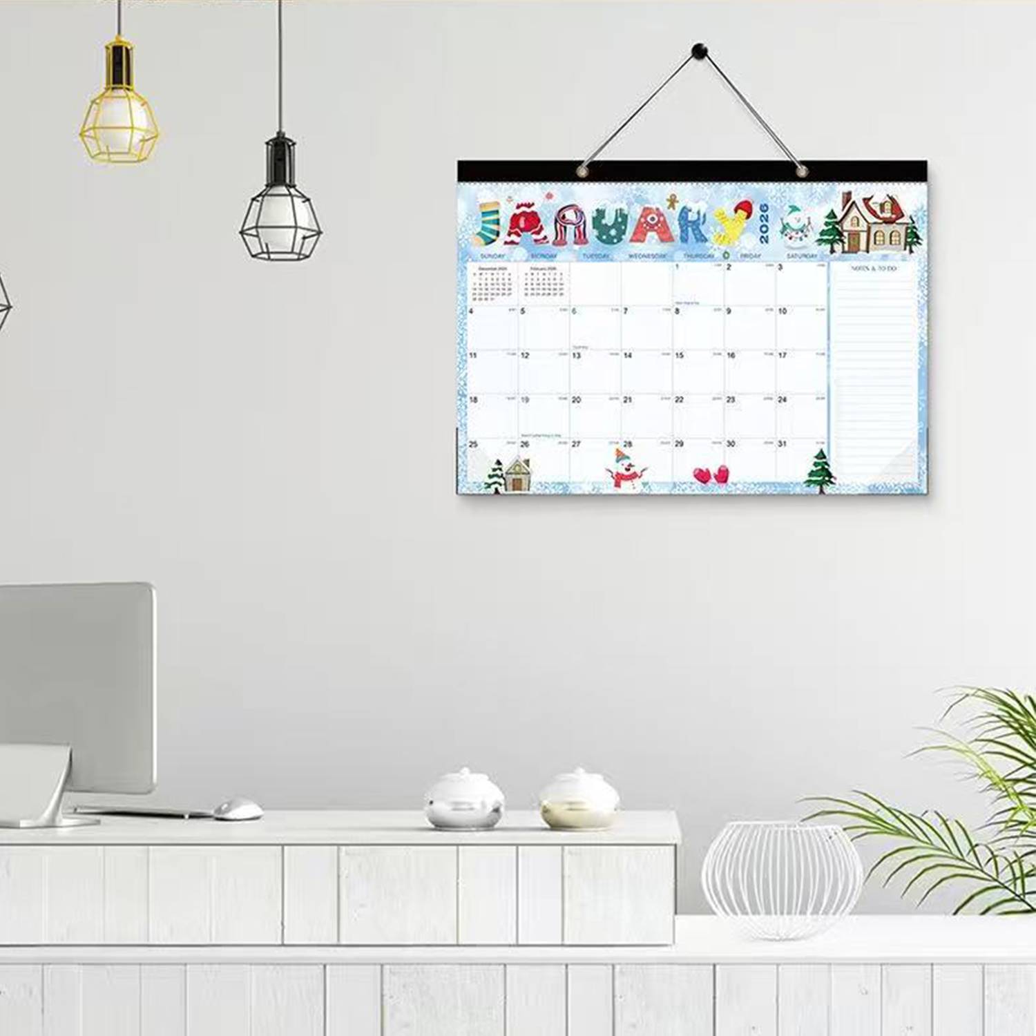 2026 Paper Wall Calendar - Image 7