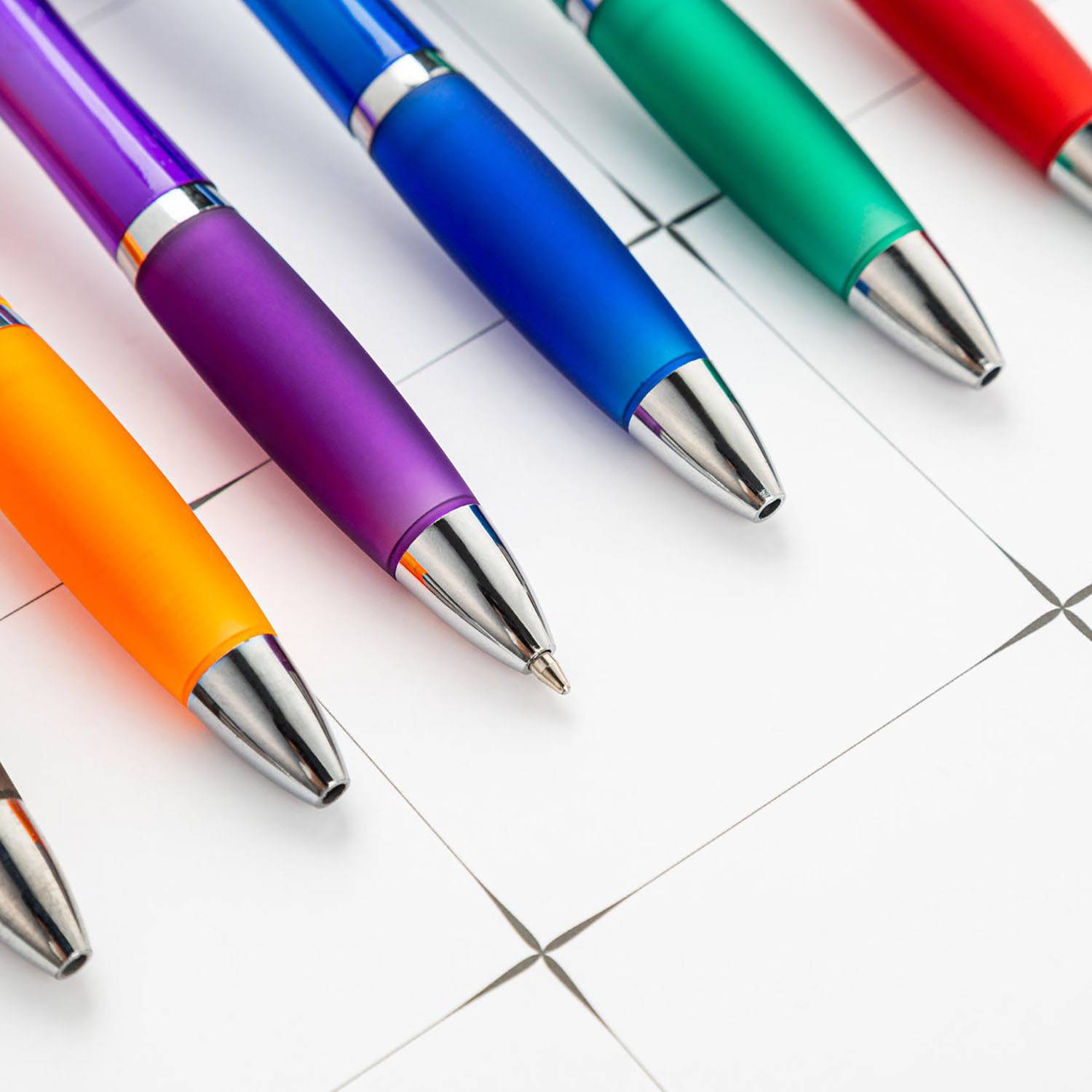 Gourd Shaped Press-Type Plastic Ballpoint Pen - Image 5