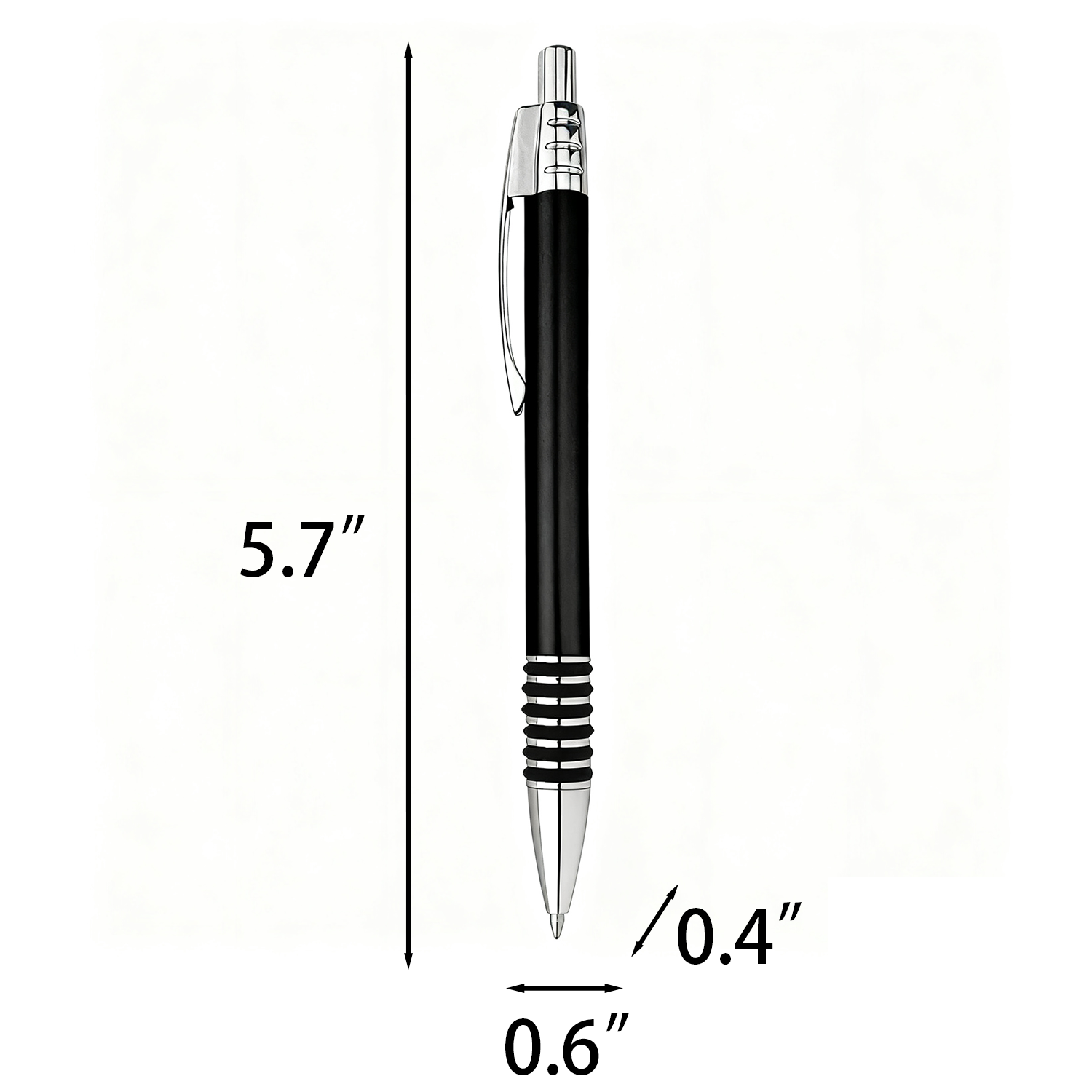 Metal Click Action Ballpoint Pen - Image 3