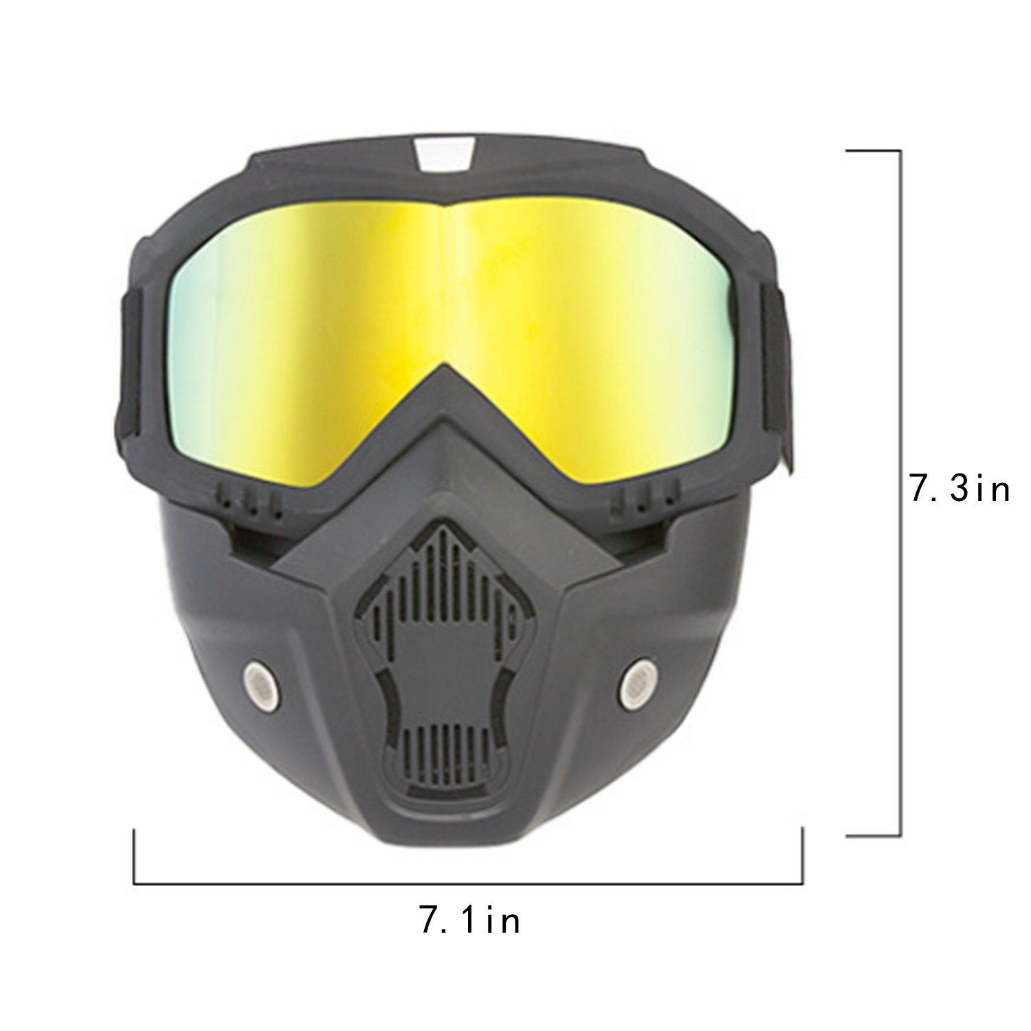 TPU Dust Goggles Detachable Mask - Image 4