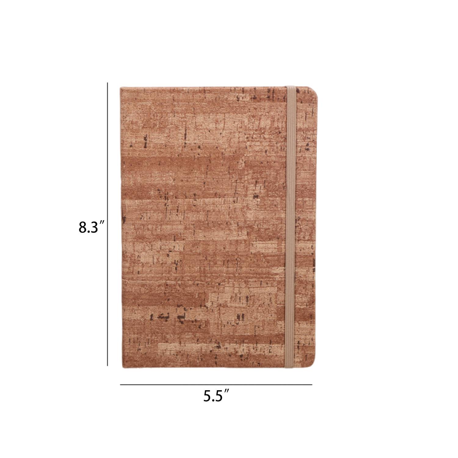A5 Wood Grain PU Notebook - Image 4