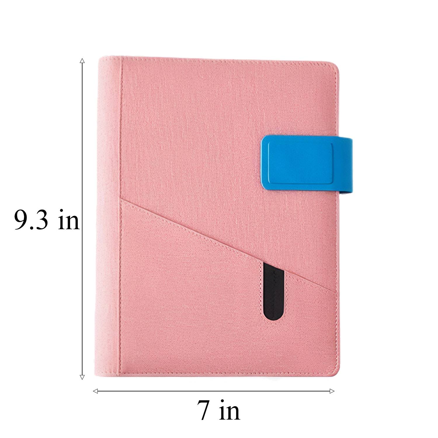 PU Leather A5 Magnetic Closure Binder Notebook - Image 4