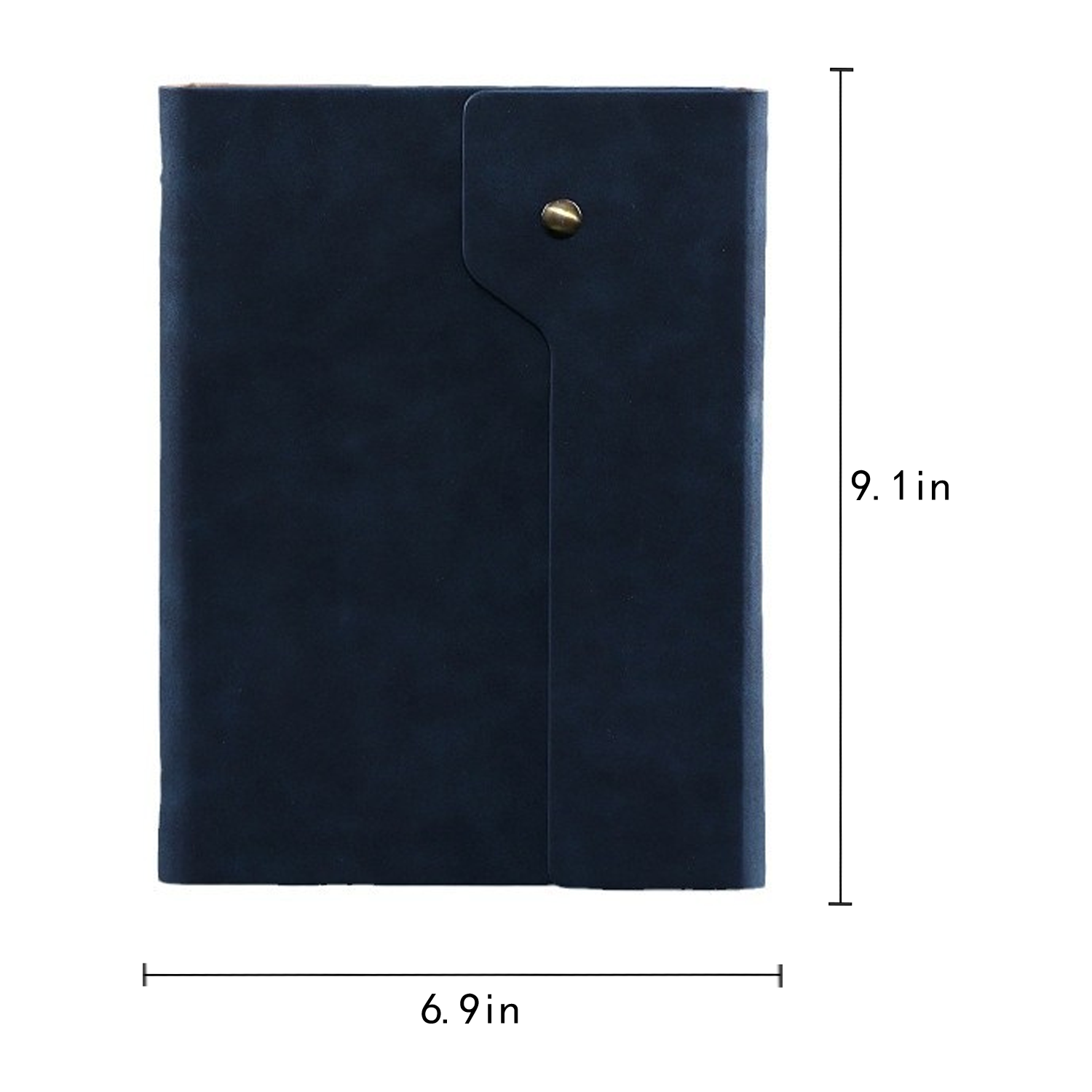 A5 PU Leather Tri-Fold Business Notebook - Image 4