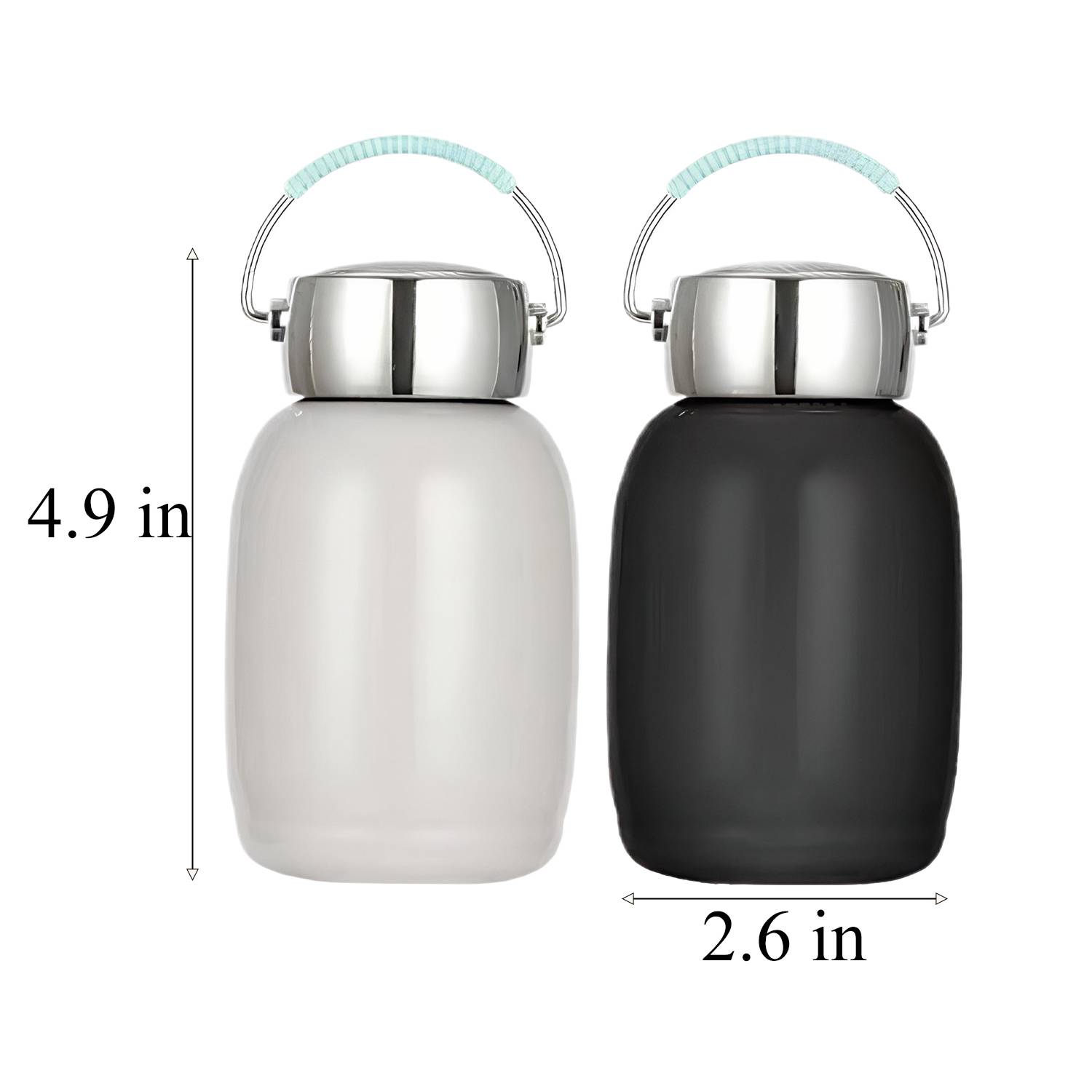 8.5oz Mini Portable Stainless Steel Thermos - Image 4
