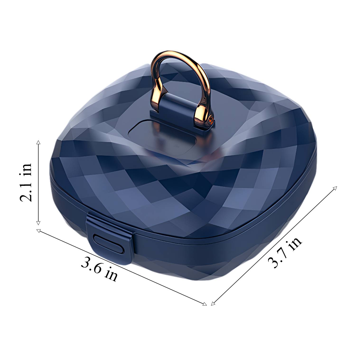 Portable Jewelry Organizer Box w/ Mirror - Image 4