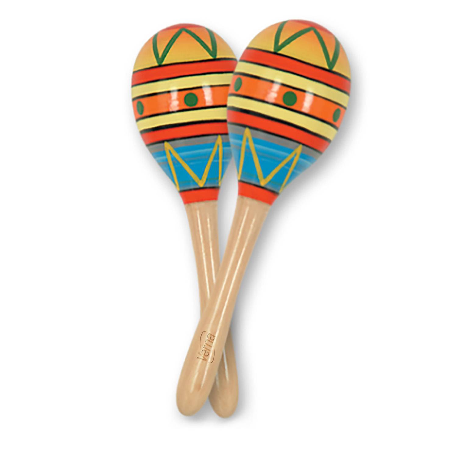 Toddler Wooden Maracas Rattle Toy