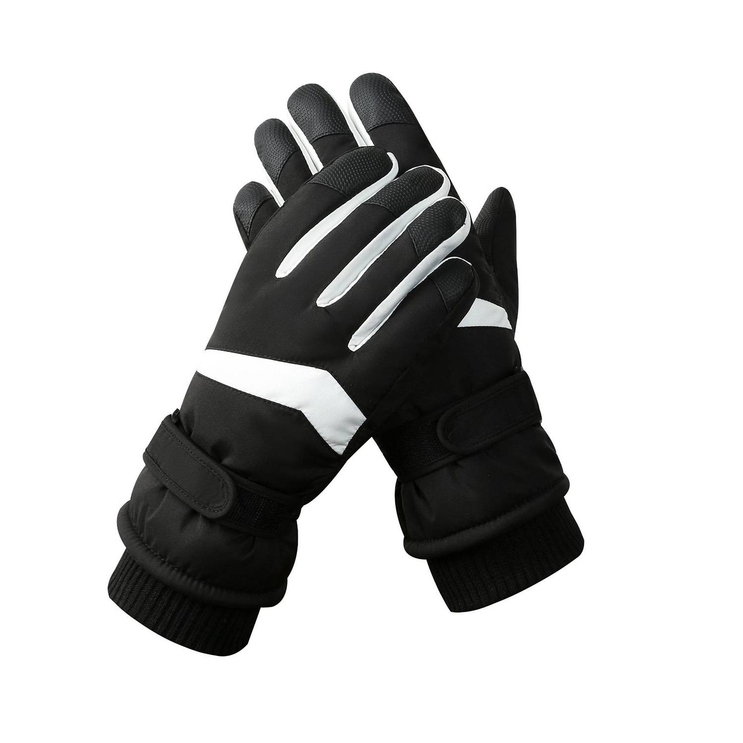 Polyester Waterproof Winter Ski Snow Gloves - Image 9