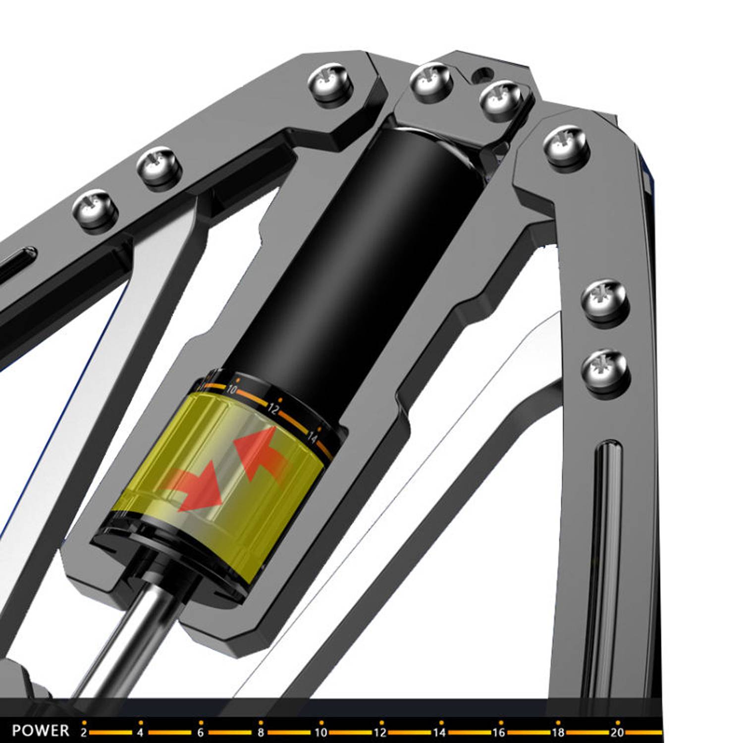 Adjustable Hydraulic Power Twister Arm Exerciser - Image 3