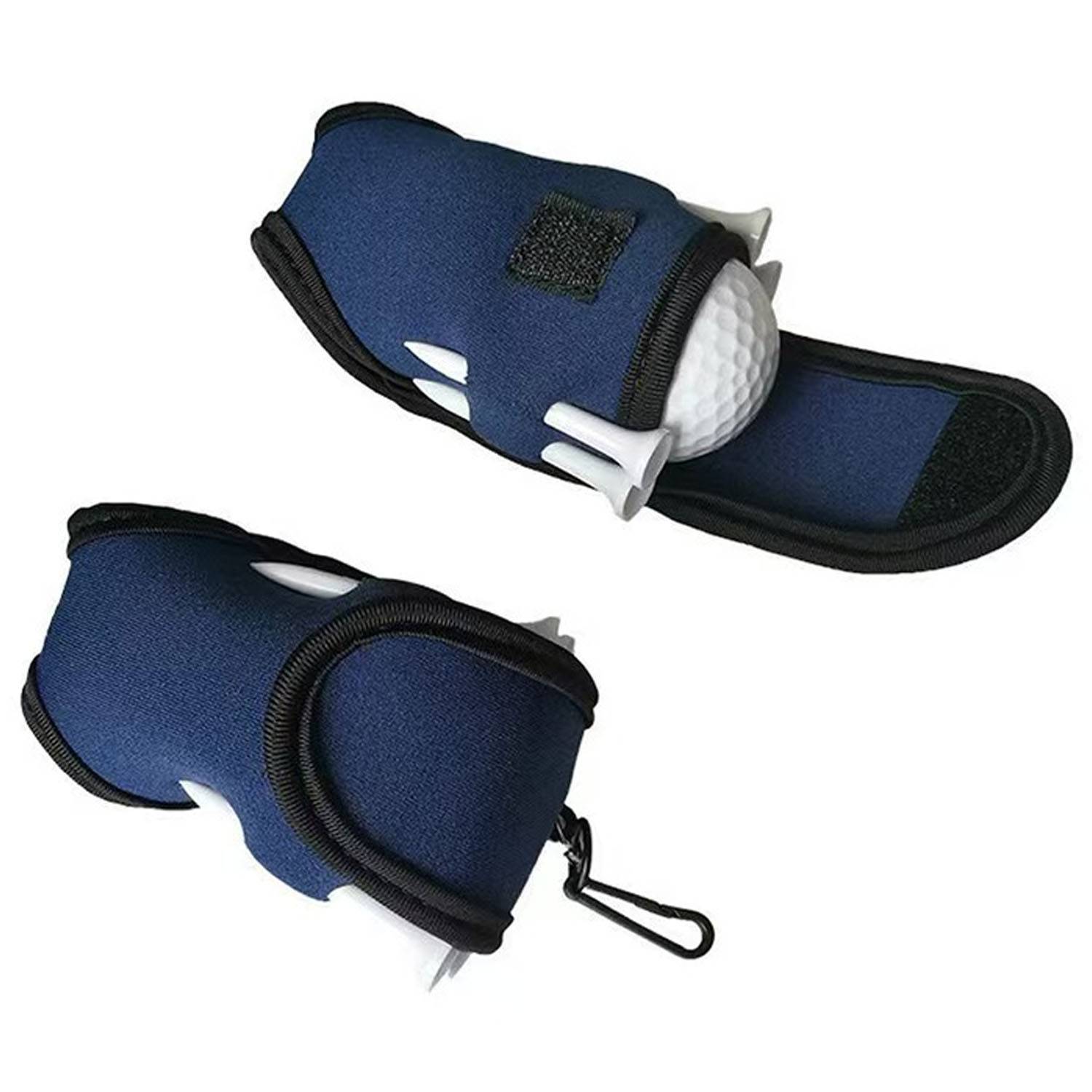 Neoprene Golf Ball Pouch w/ Hook - Image 4