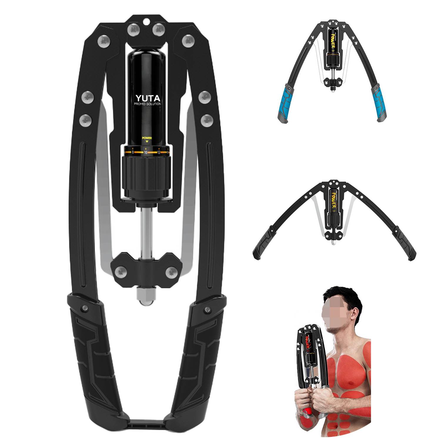 Adjustable Hydraulic Power Twister Arm Exerciser