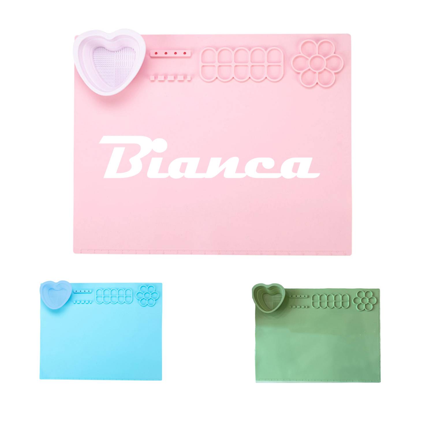 Kids Silicone Drawing Mat Washable Heat Resistant Pad