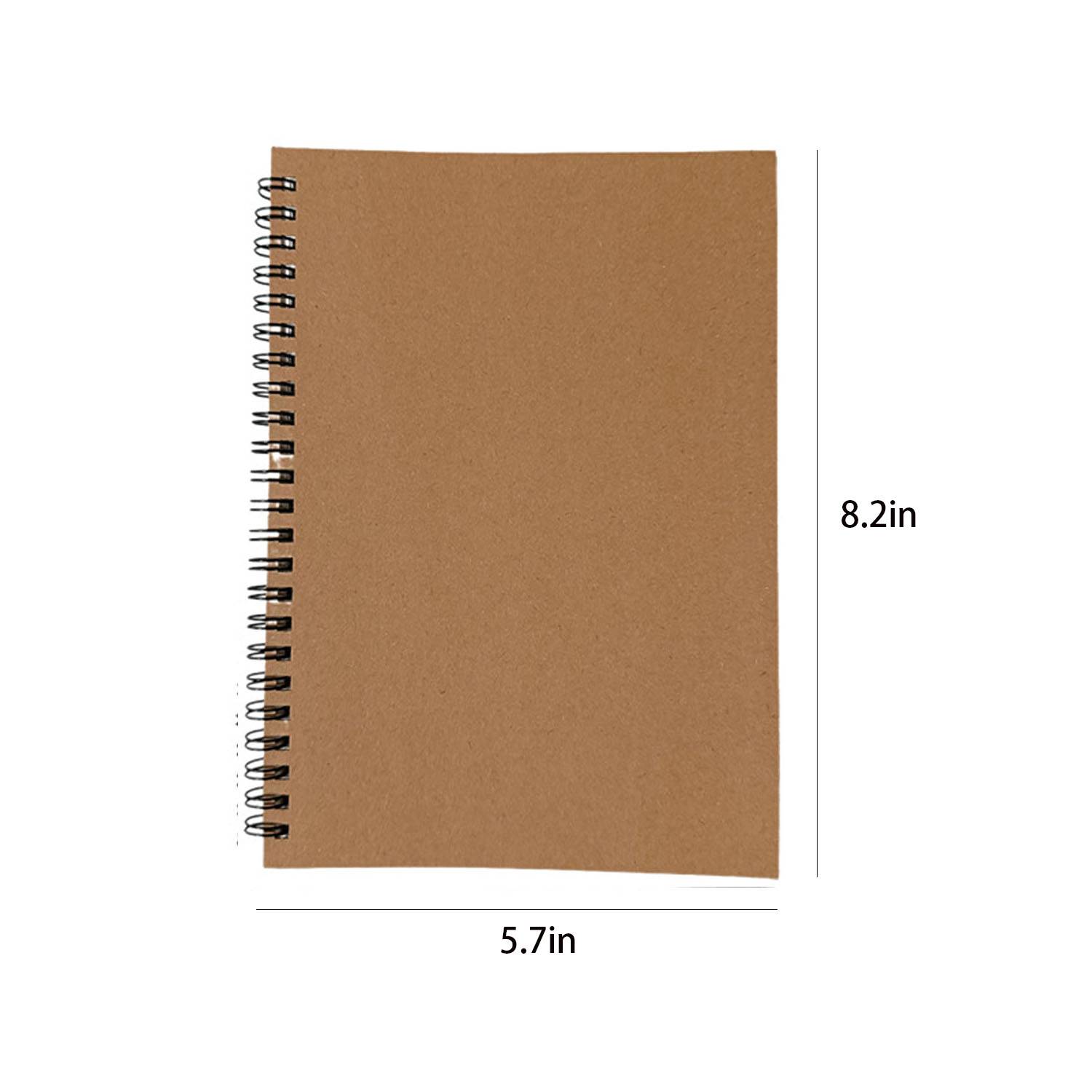 Spiral Bound Solid Color Lined Notebook - Image 4