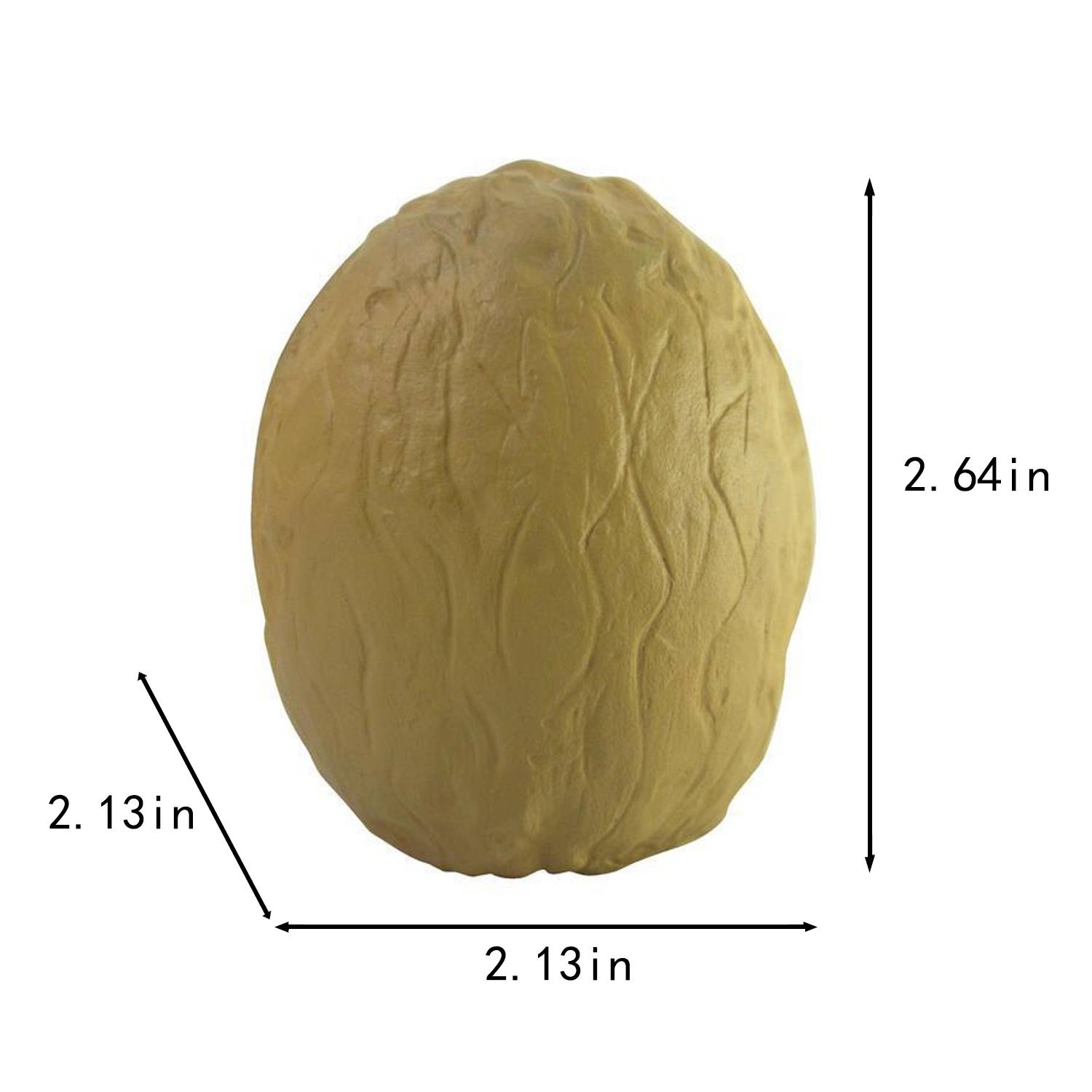 PU Foam Walnut Stress Reliever - Image 3