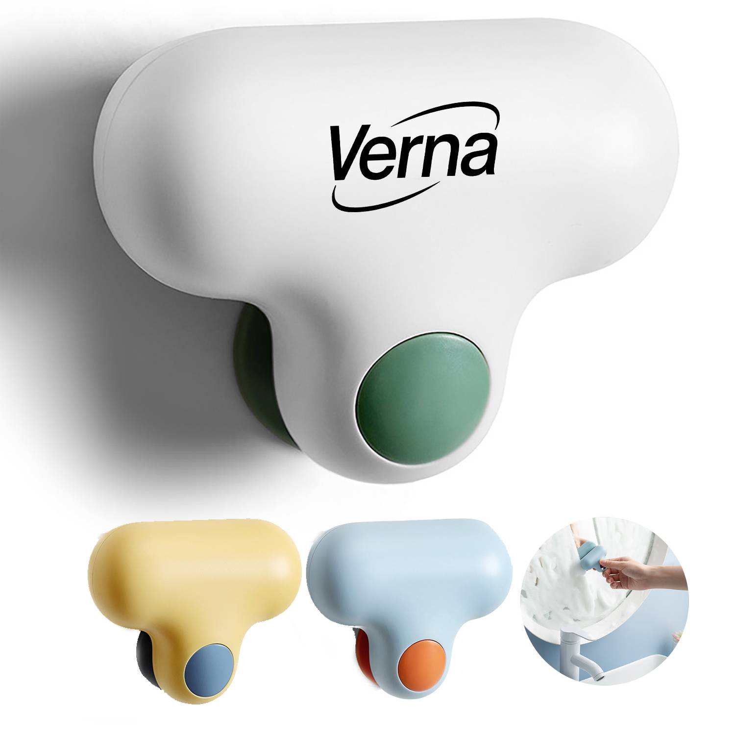 2 in 1 Mini Portable Mirror Cleaner Squeegee