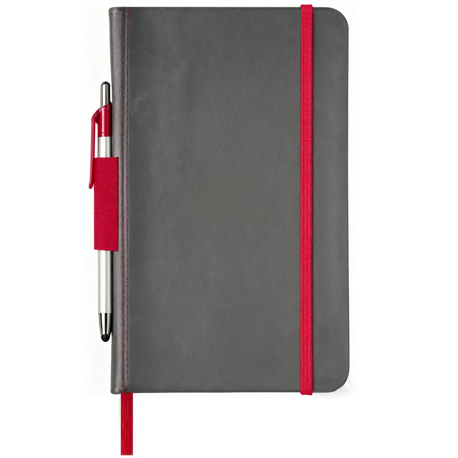 A5 PU Leather Business Notebook w/ Pen Holder - Image 5