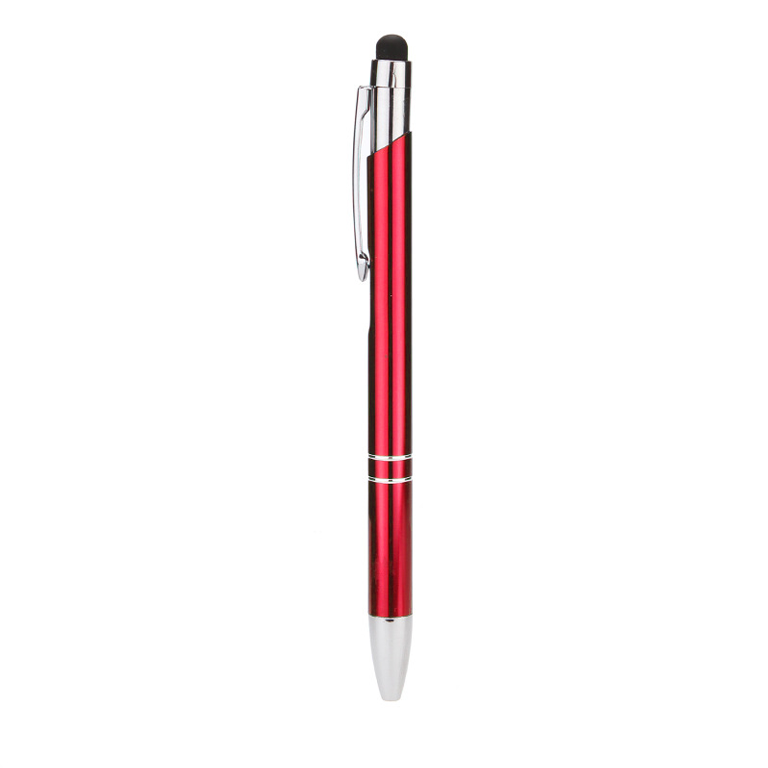 2 in 1 Aluminum Stylus Retractable Ballpoint Pen - Image 7