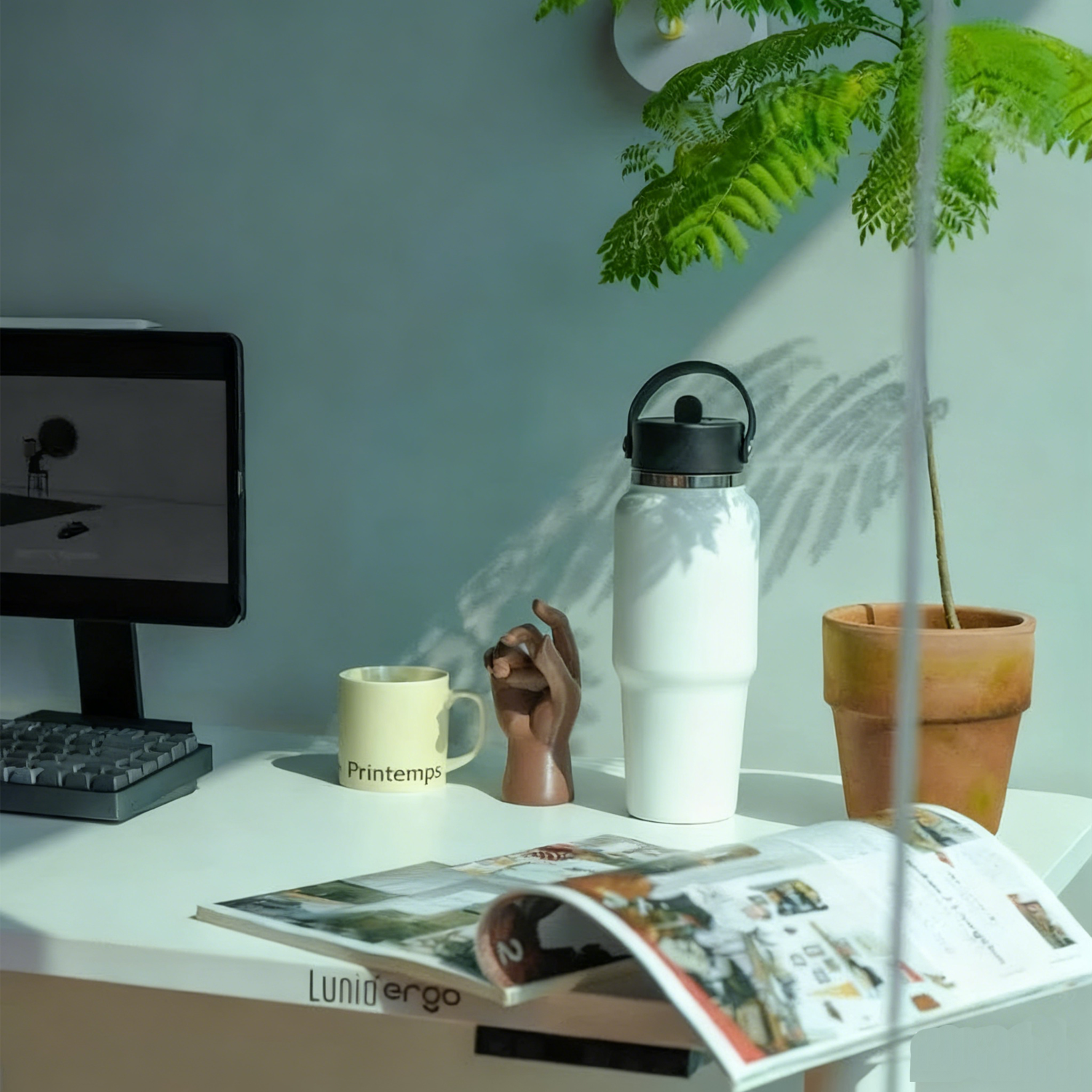 32oz Stainless Steel Vacuum Insulated Water Bottle - Image 3