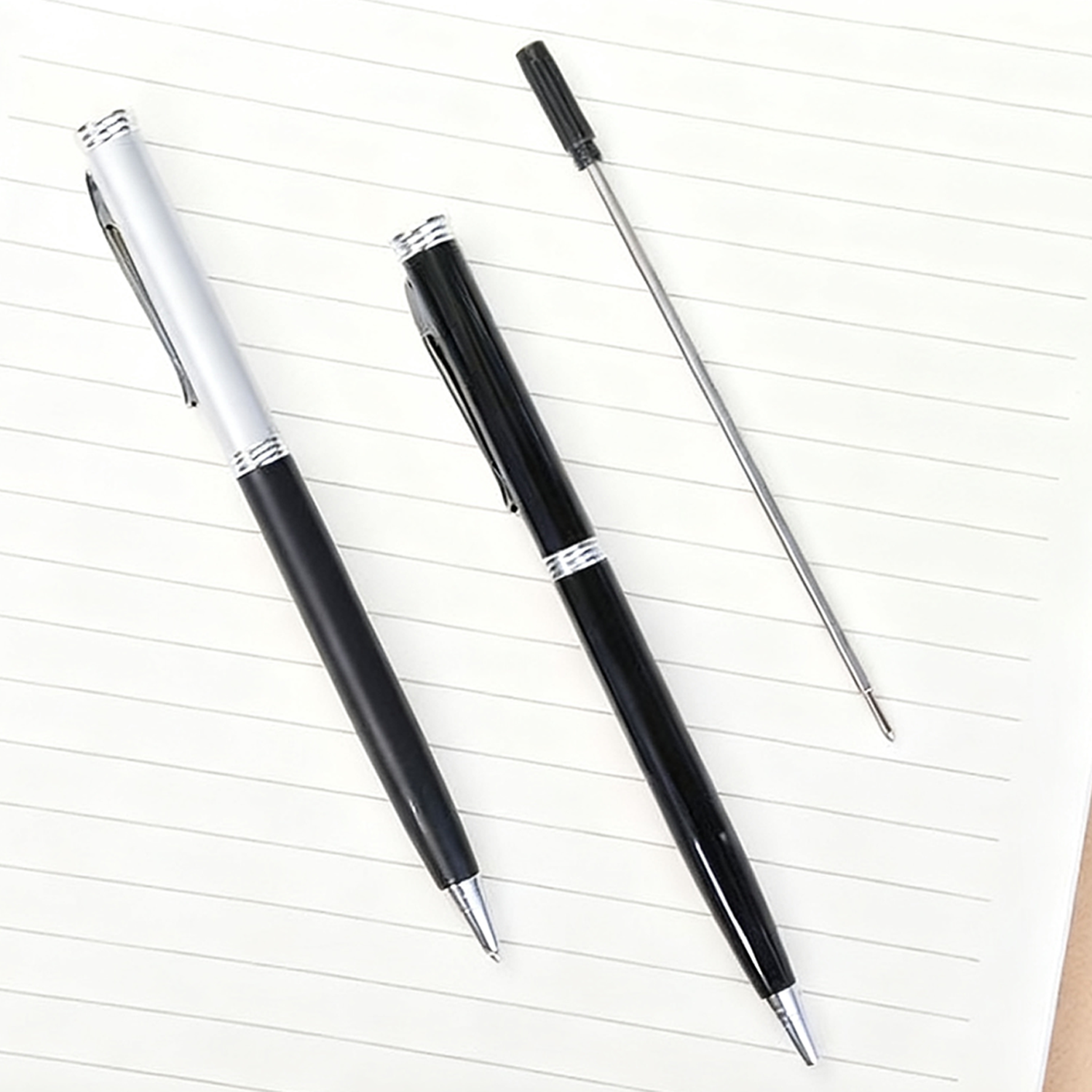 Metal Rotating Ballpoint Pen - Image 6