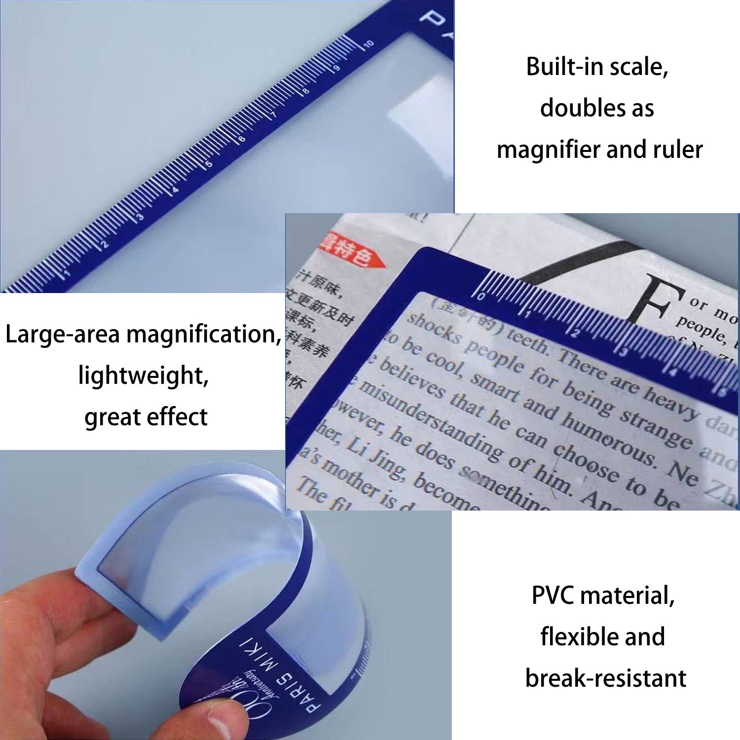 PVC Magnifying Bookmark - Image 4