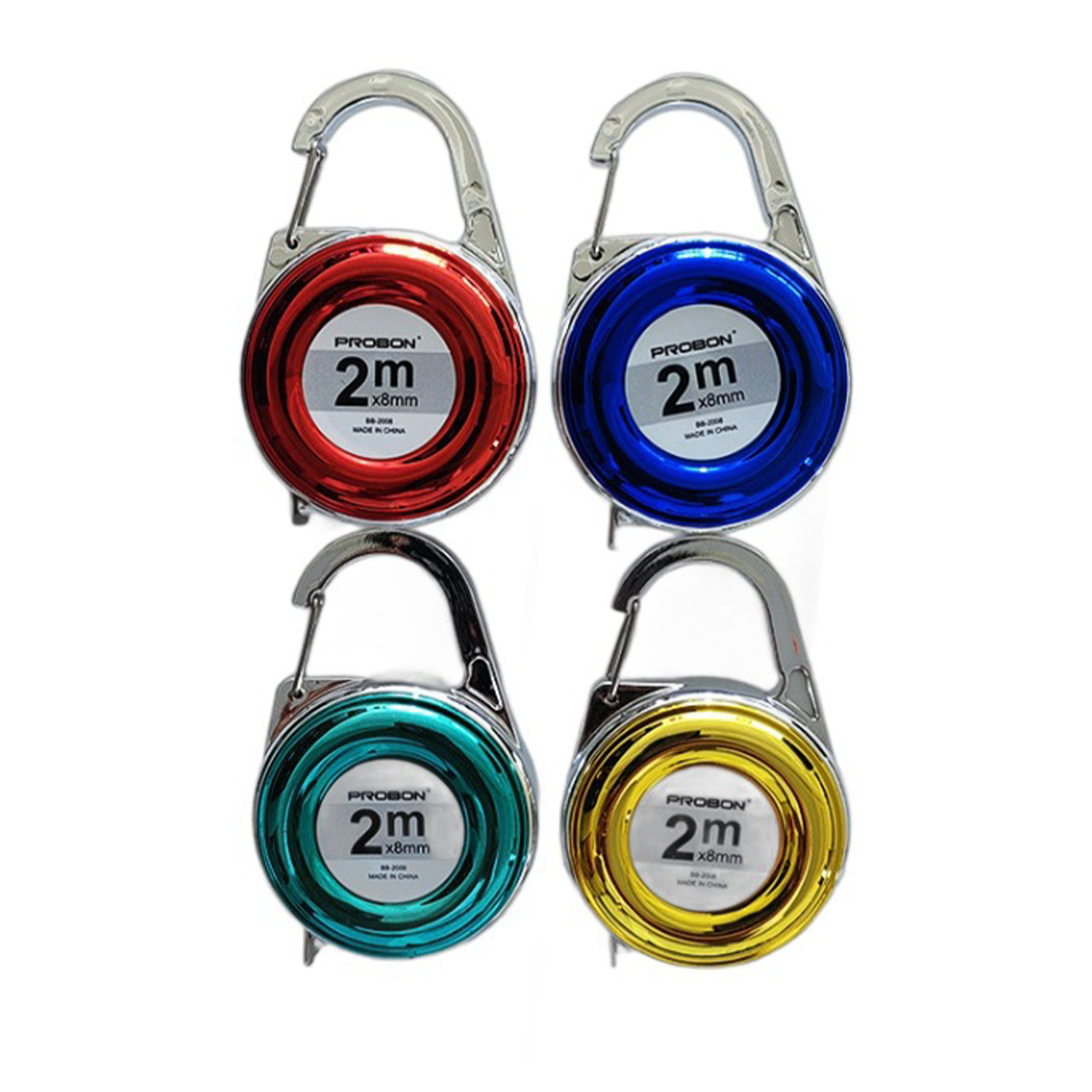 6 FT Mini Carabiner Tape Measure - Image 8