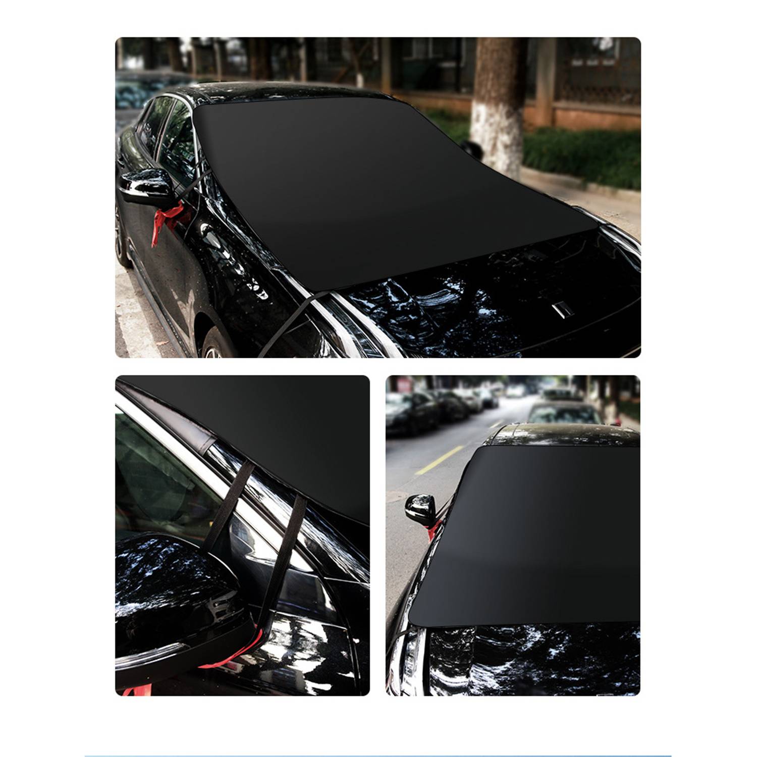 All-Season Oxford Car Windshield Sunshade - Image 6