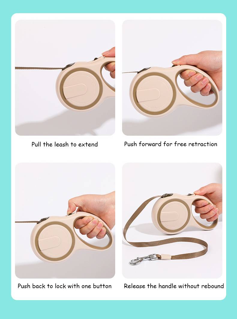 Two Tone Automatic Retractable Pet Leash - Image 8