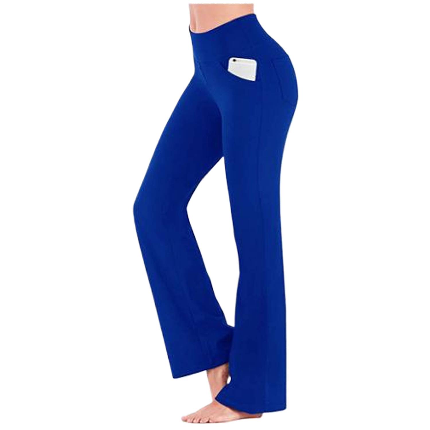 Women High-Waisted Flared Yoga Pants - Image 9