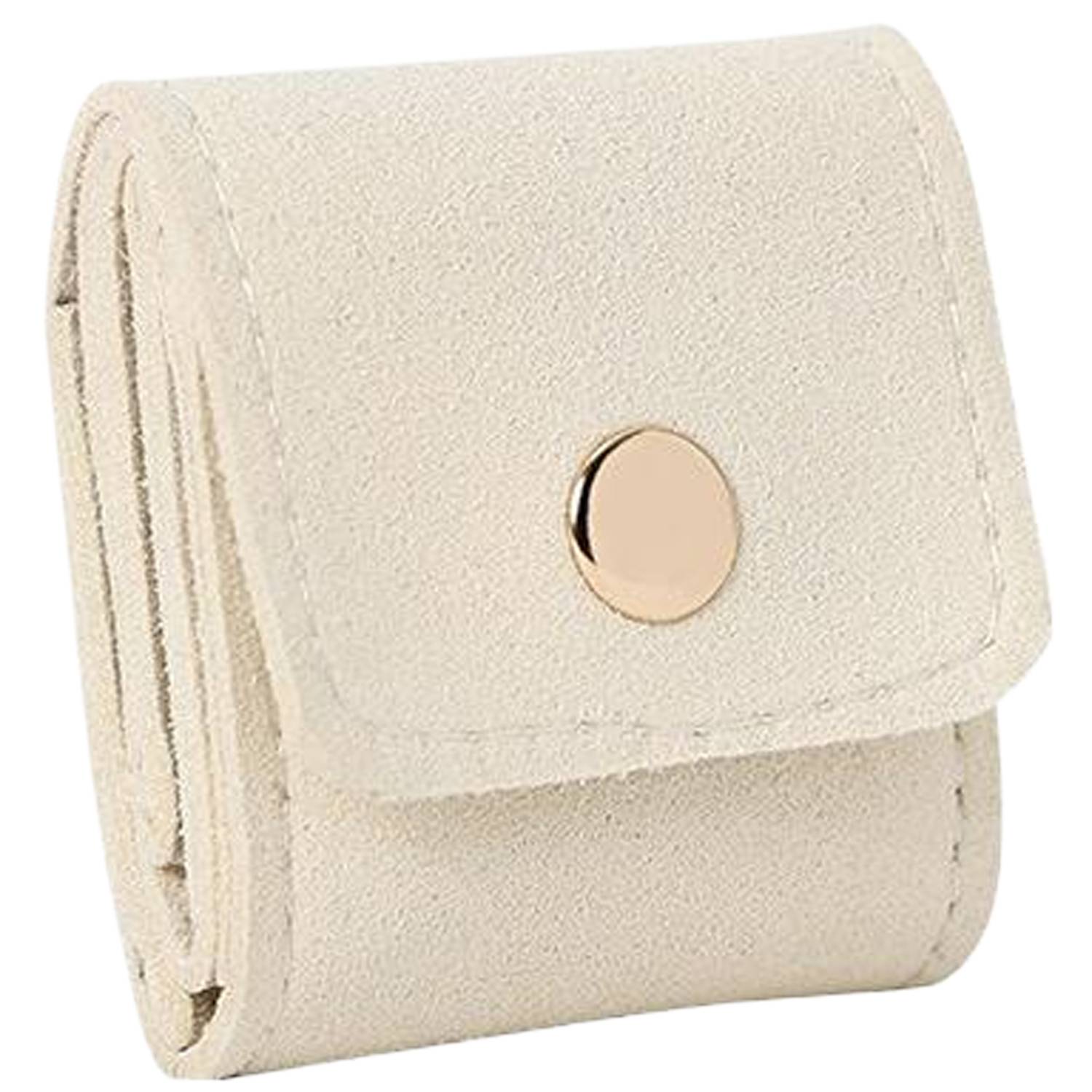 Foldable PU Leather Jewelry Organizer Pouch - Image 5