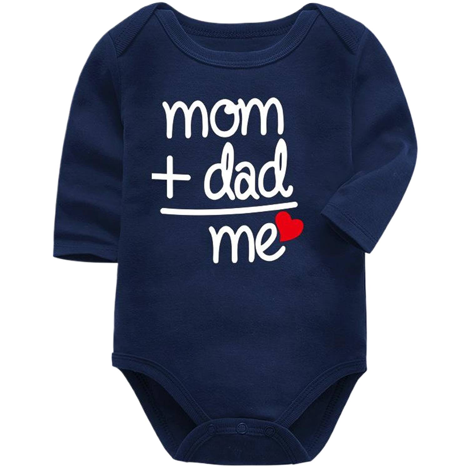 Baby Long Sleeve Snap-Crotch Onesie Bodysuit - Image 9