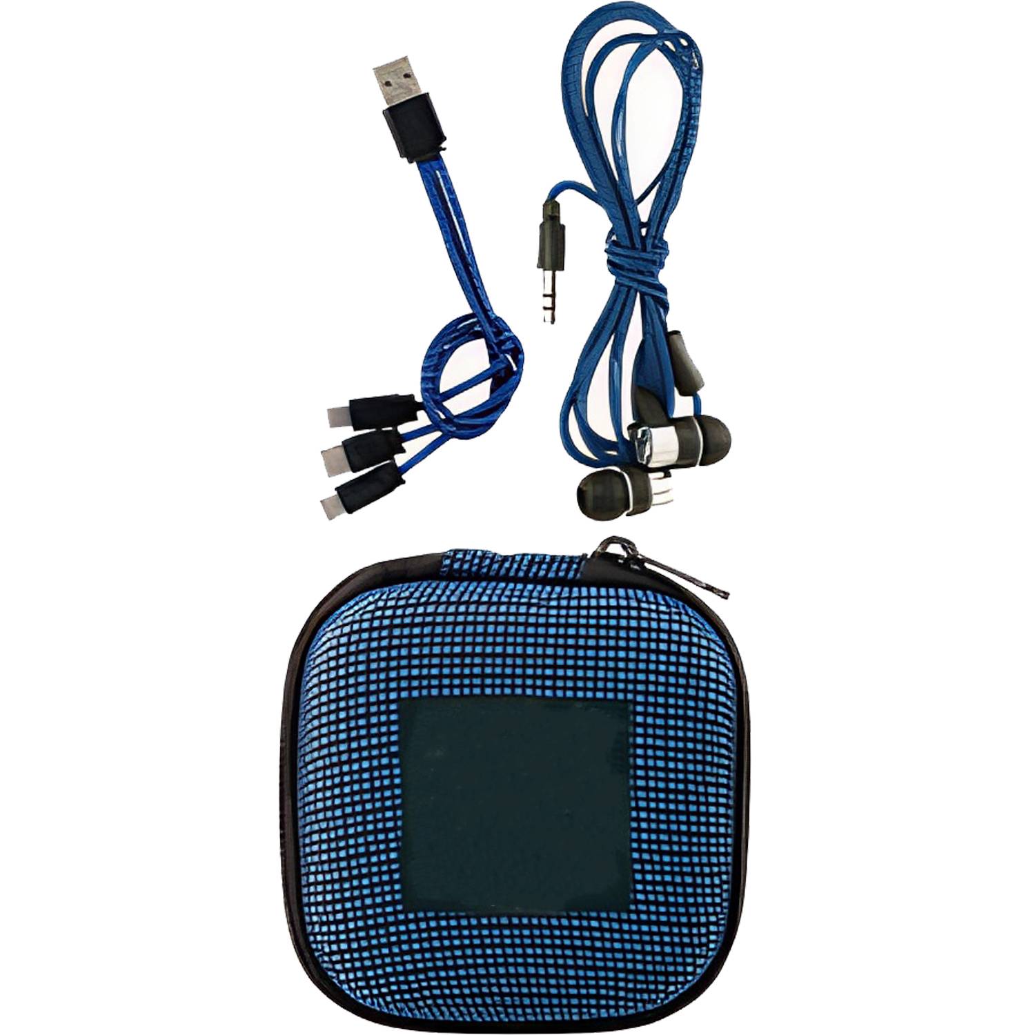 Charging Cable Wired Earbuds Kit w/ Case - Image 6