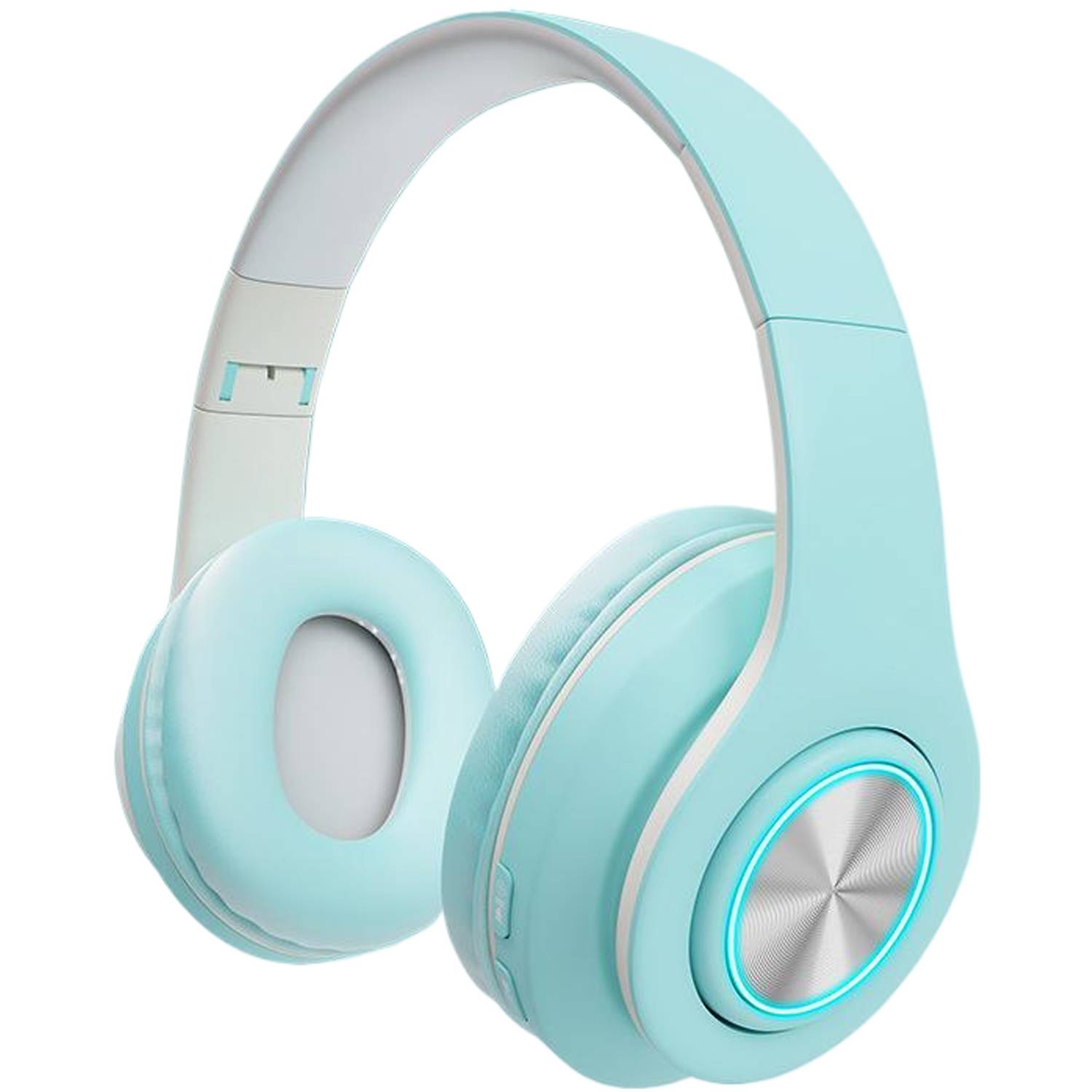 Wireless Bluetooth Foldable LED Over-Ear Headphones - Image 7