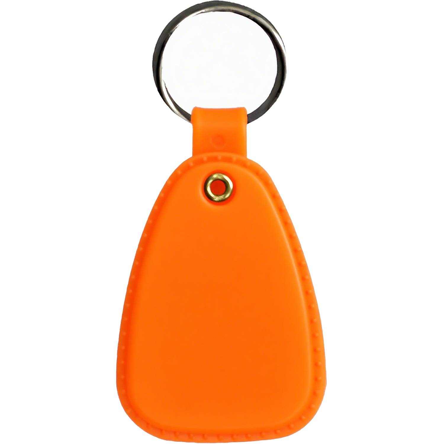 PVC Teardrop Shape Key Tag Car Keychain