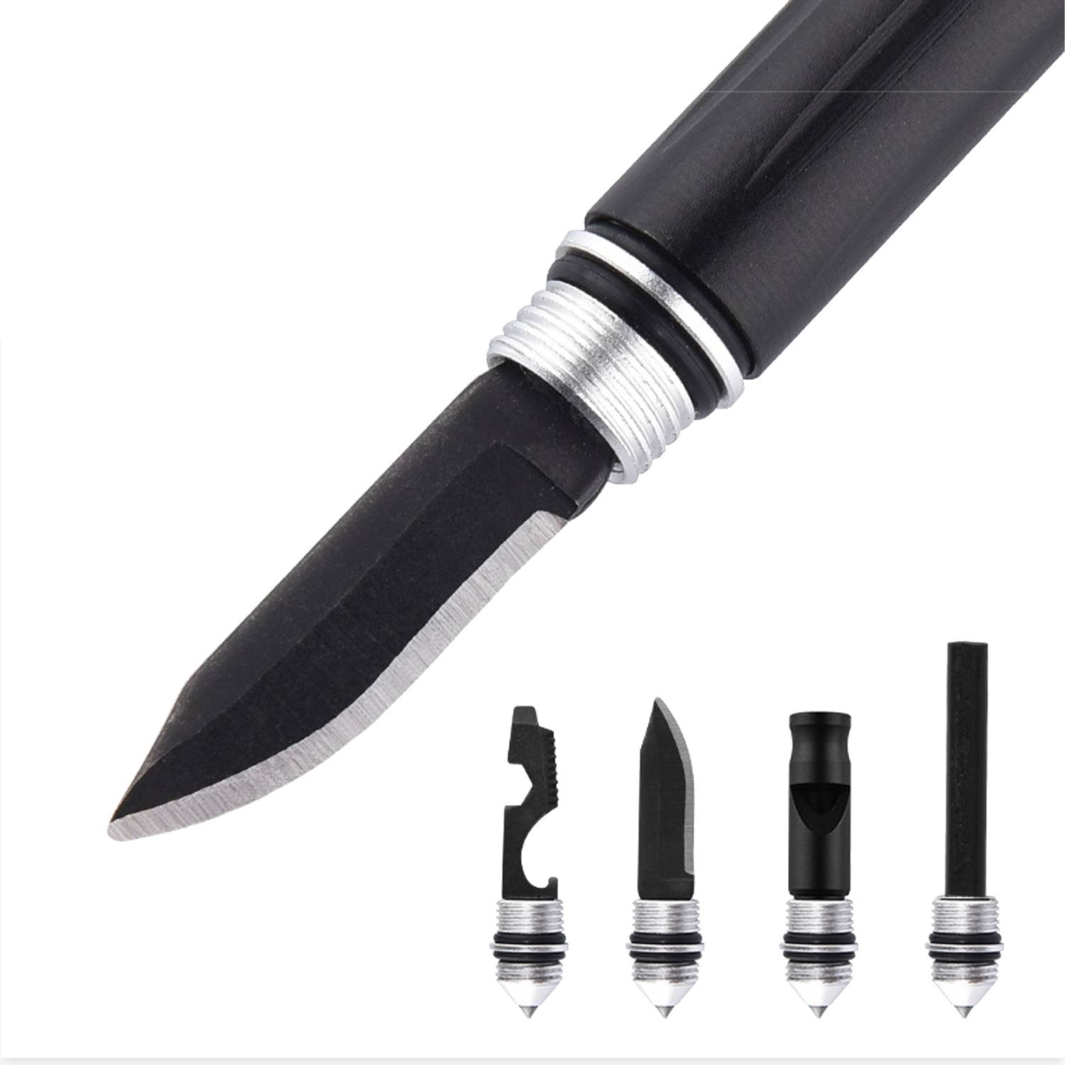 Multi Function LED Outdoor Tactical Survival Pen - Image 3