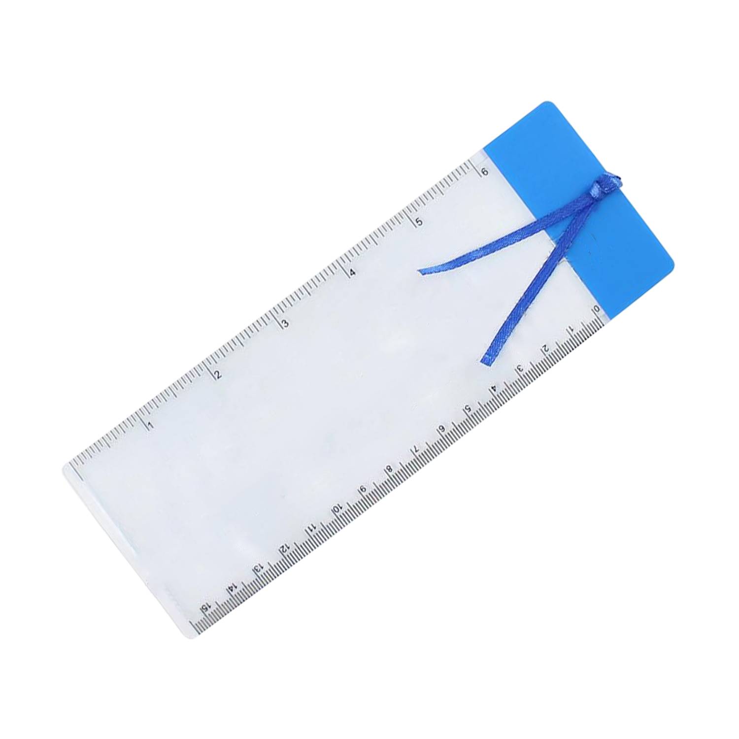 3 in 1 PVC Thin Magnifying Bookmark Ruler - Image 5