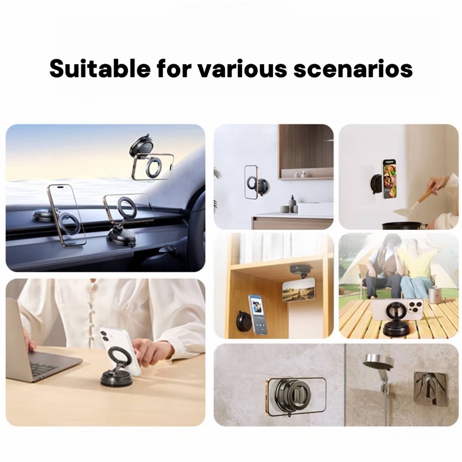 Adjustable Vacuum Magnetic Phone Holder - Image 6