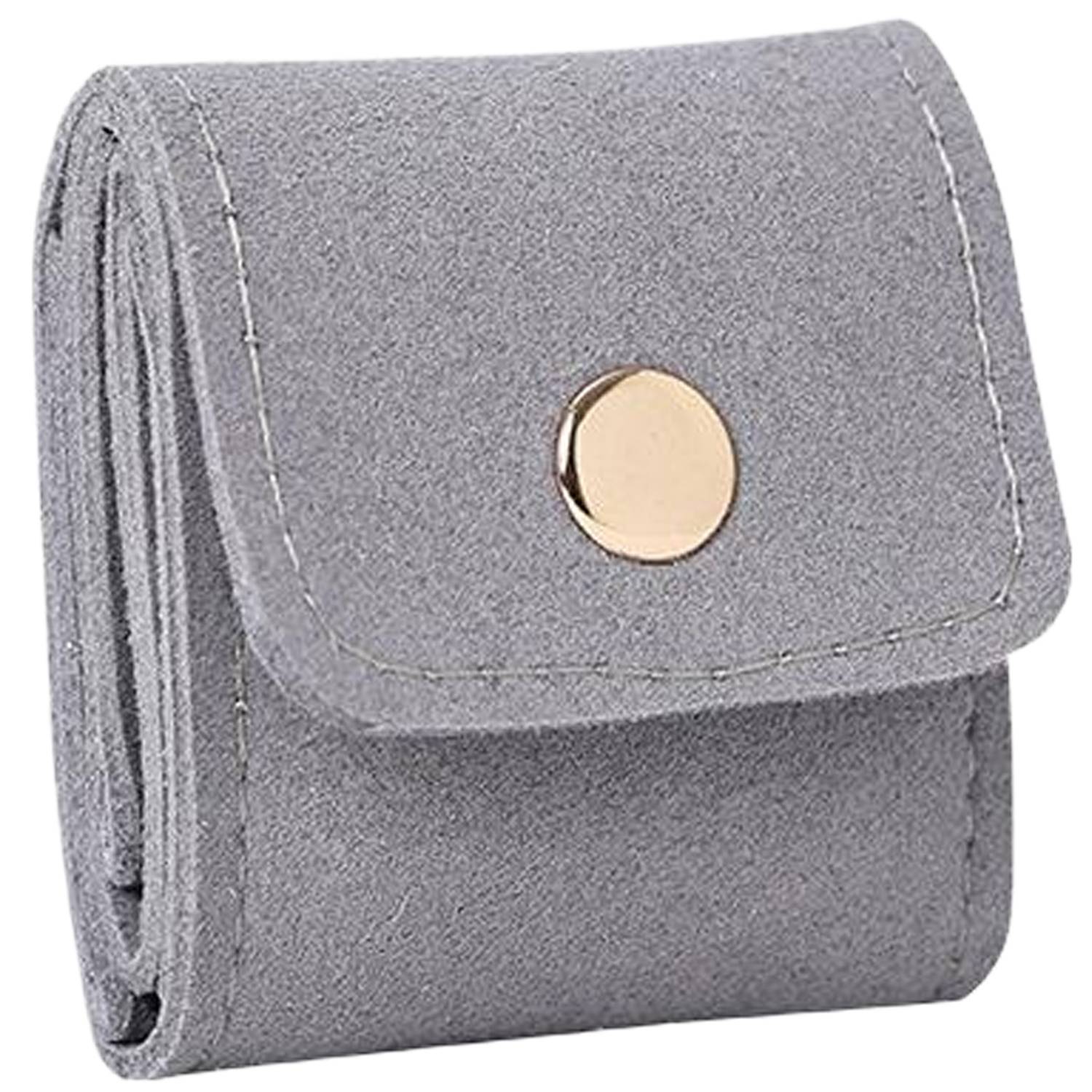 Foldable PU Leather Jewelry Organizer Pouch - Image 7