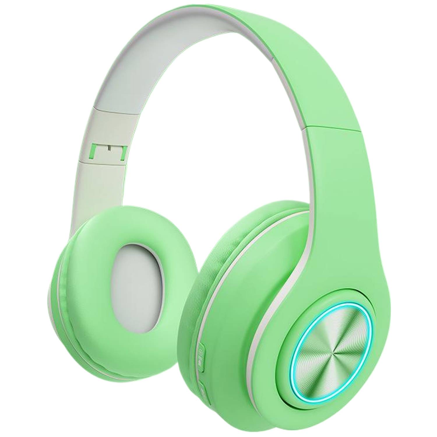 Wireless Bluetooth Foldable LED Over-Ear Headphones - Image 6