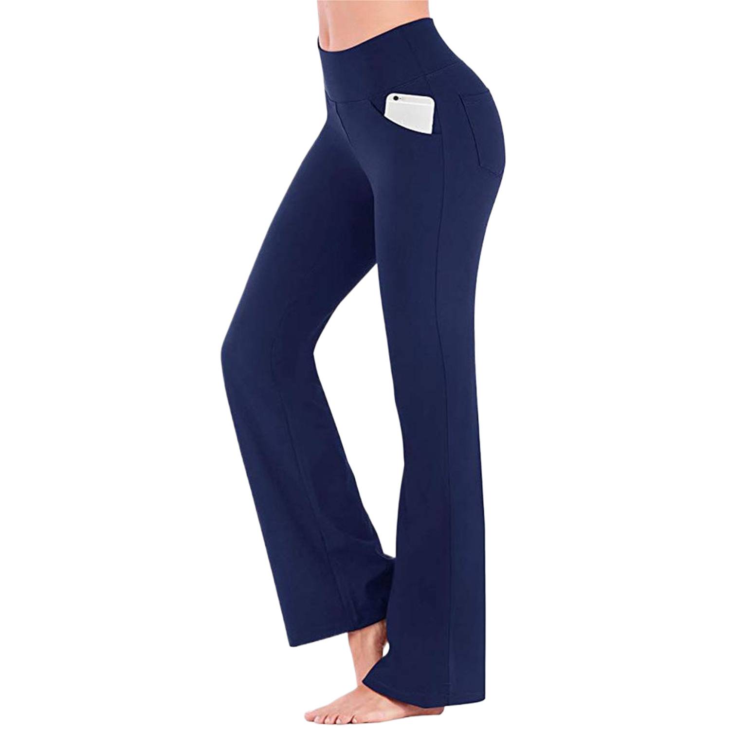 Women High-Waisted Flared Yoga Pants - Image 10