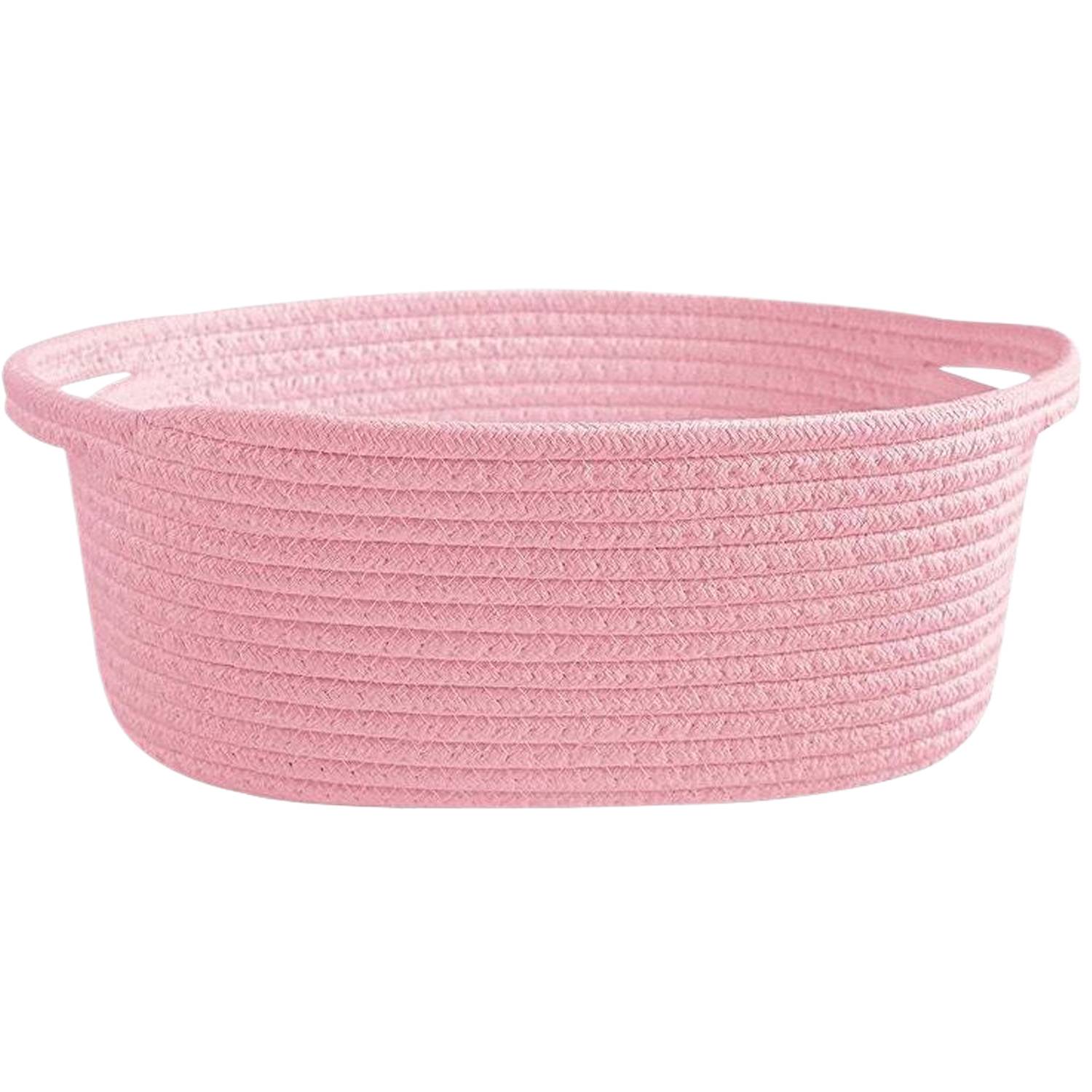 Hand Woven Cotton Rope Storage Basket - Image 10