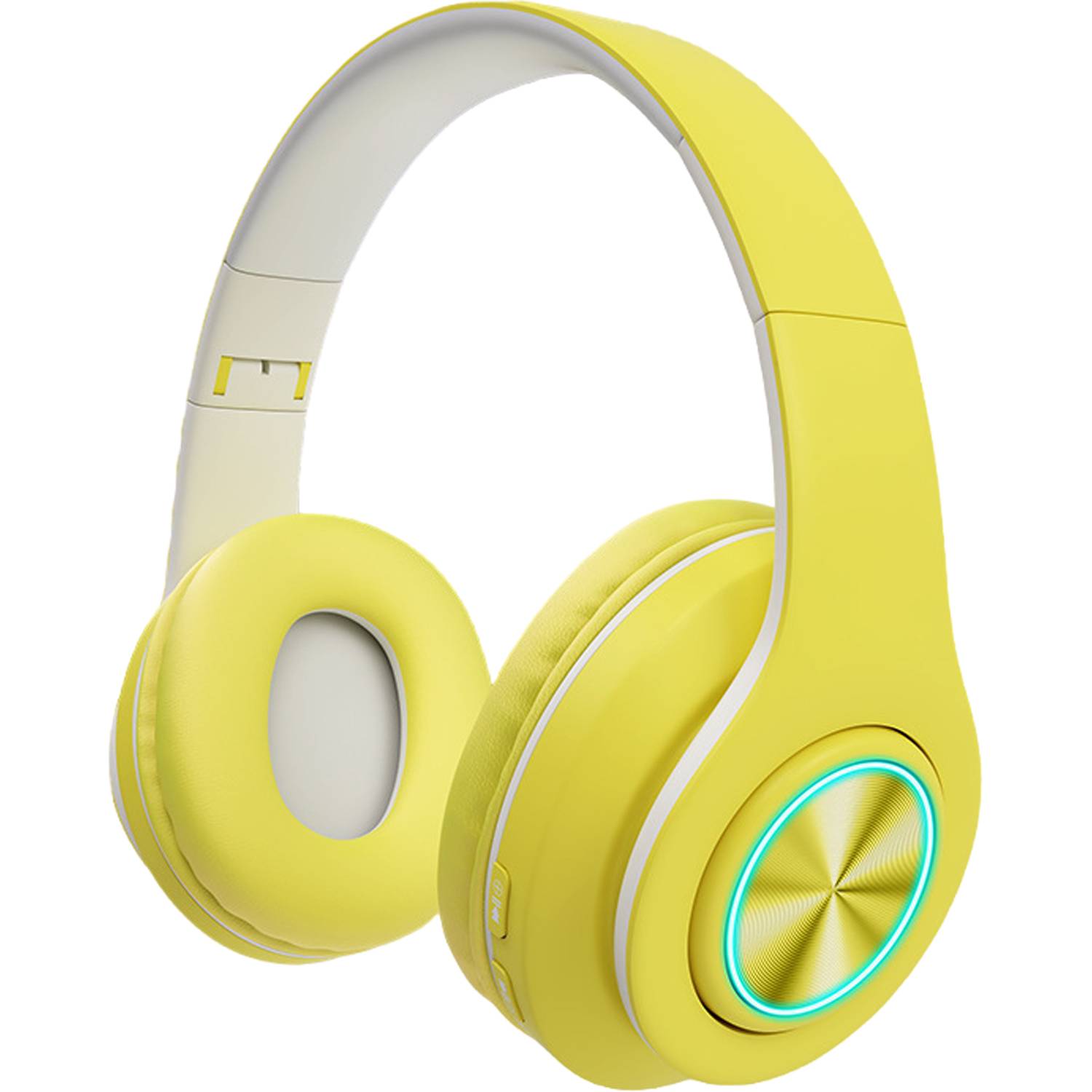 Wireless Bluetooth Foldable LED Over-Ear Headphones - Image 5