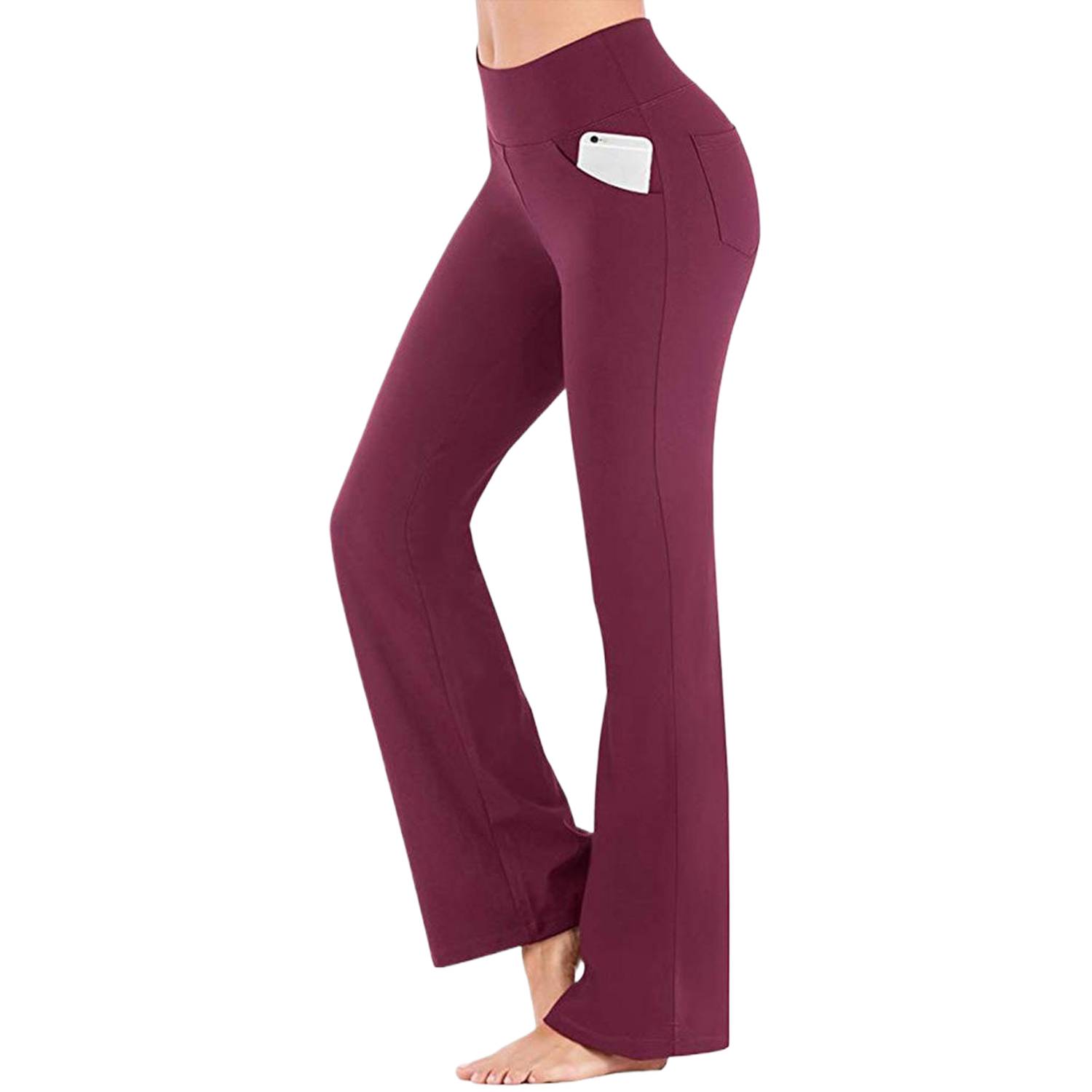 Women High-Waisted Flared Yoga Pants - Image 8