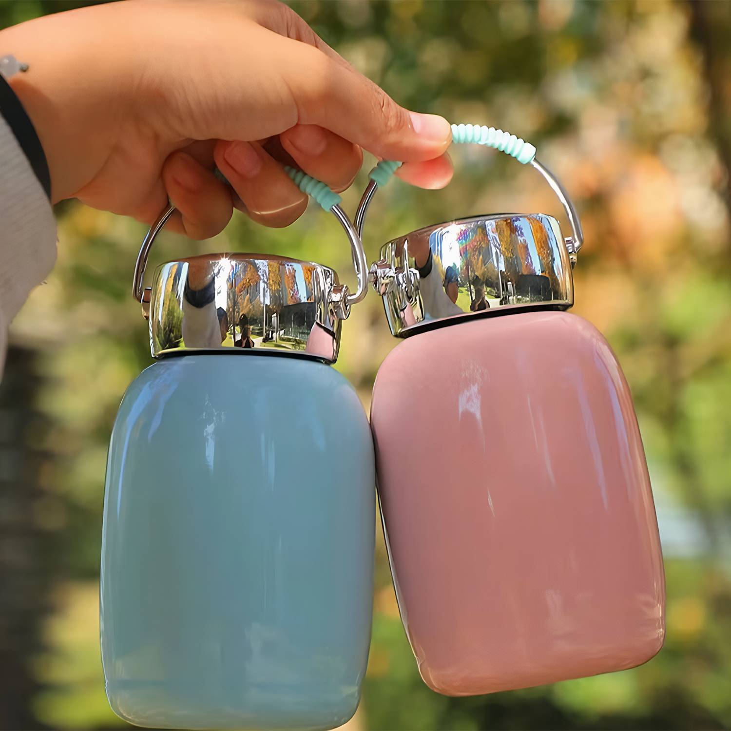 8.5oz Mini Portable Stainless Steel Thermos - Image 3