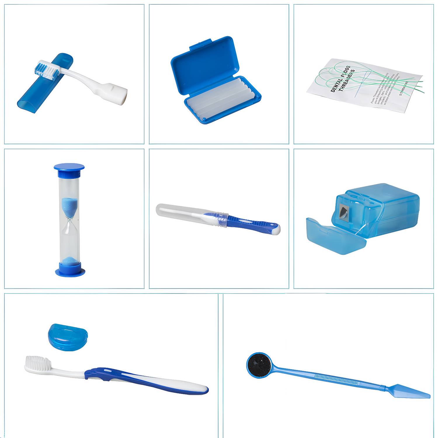 8PCS Orthodontic Dental Floss Care Kit - Image 3