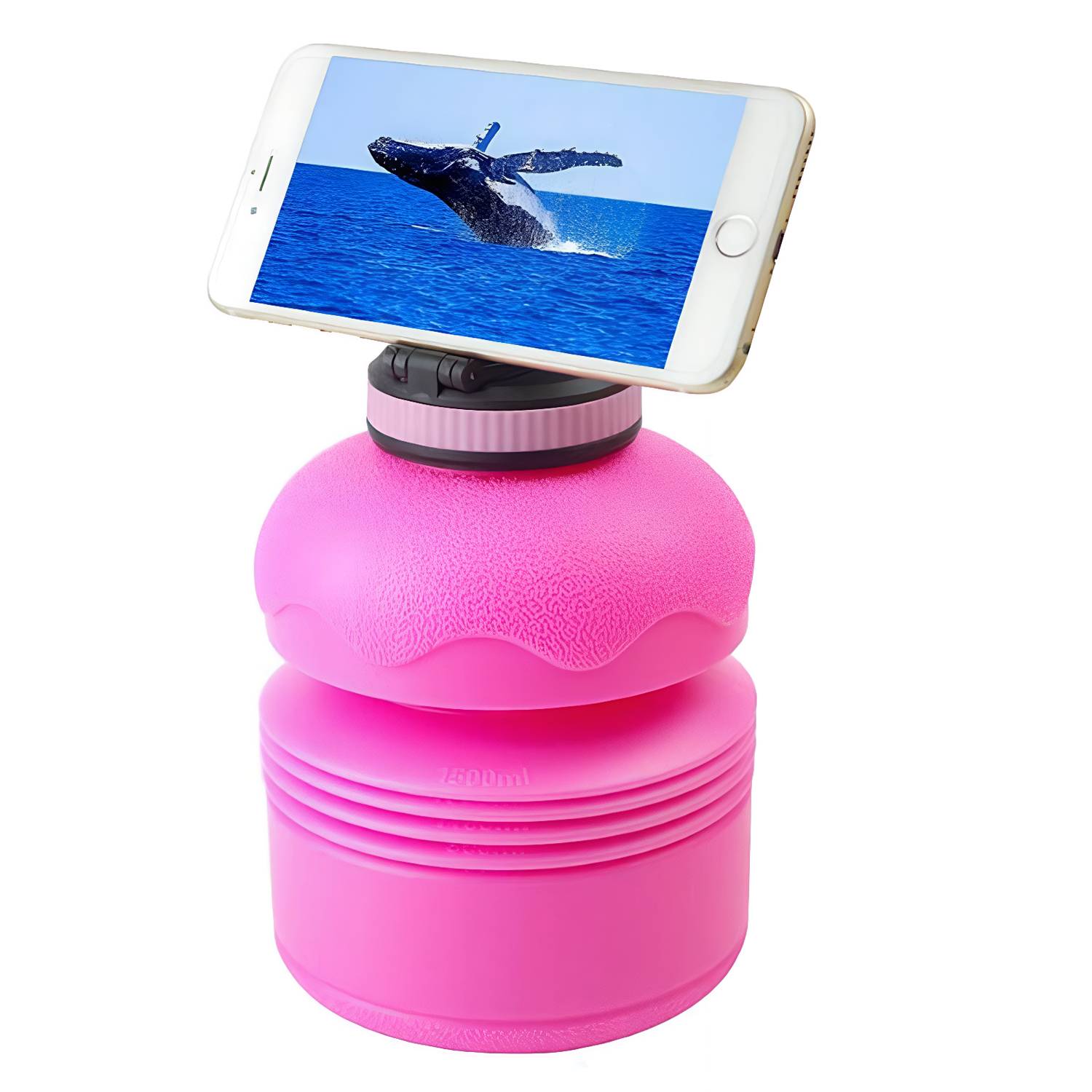 74oz Large Capacity Collapsible Silicone Water Bottle - Image 3