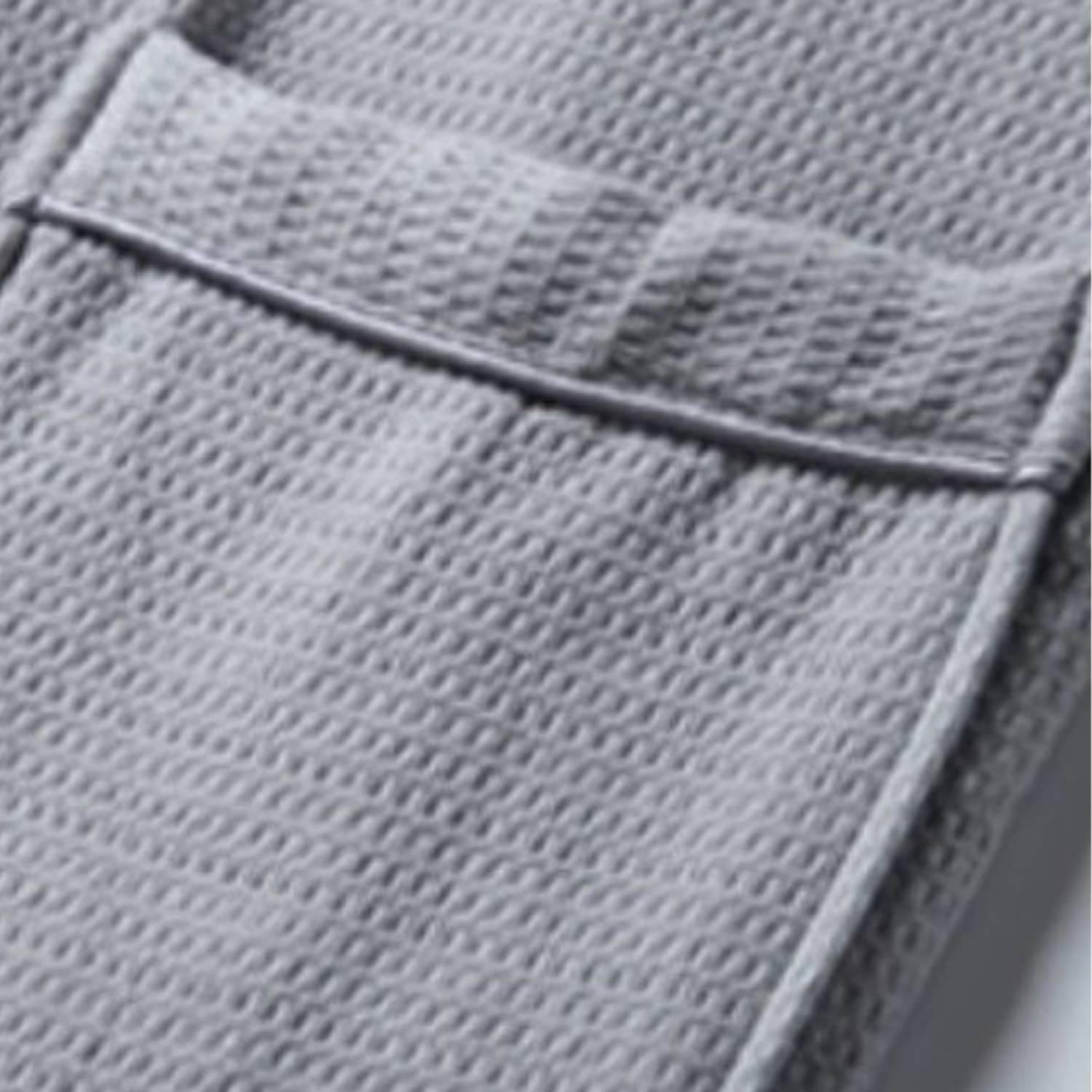 Cotton Long Summer Bathrobe w/Pocket - Image 6