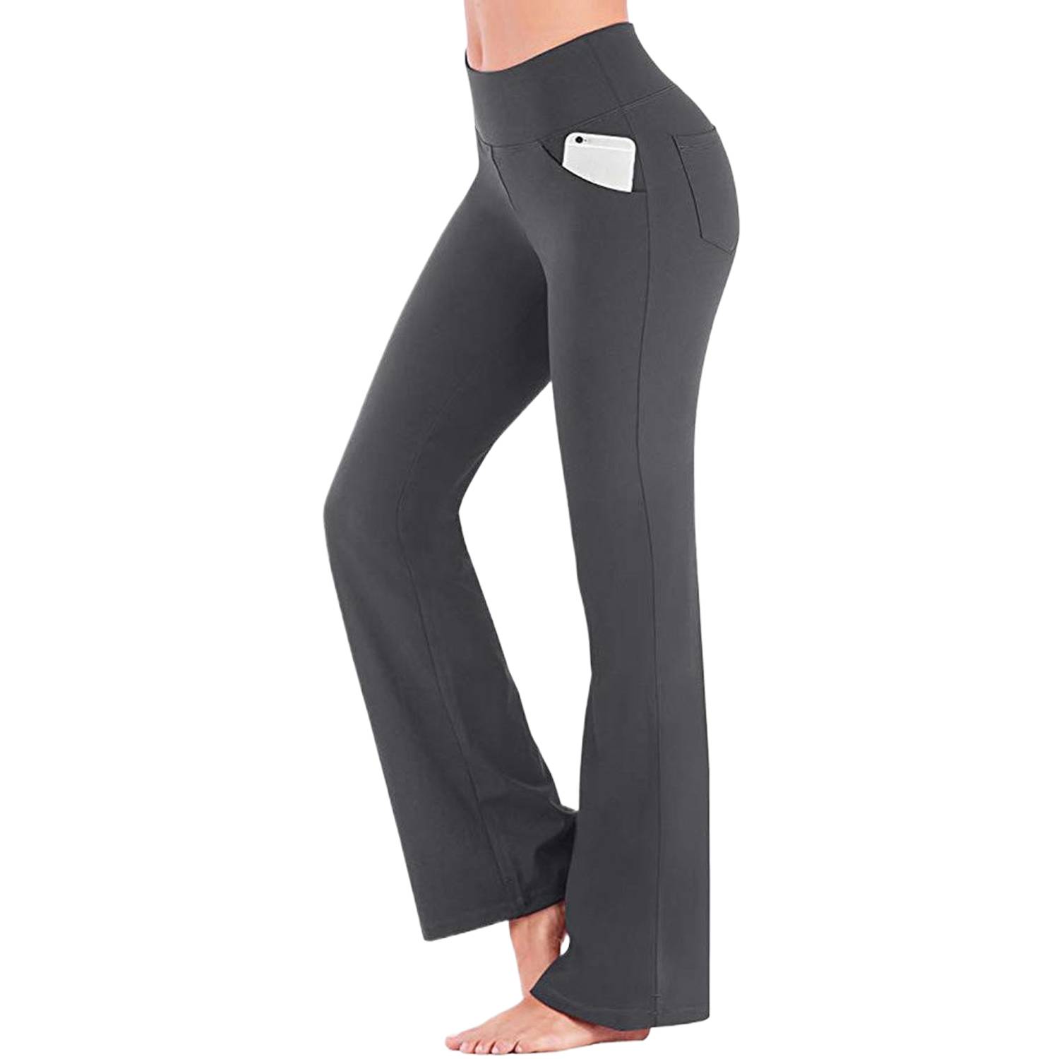 Women High-Waisted Flared Yoga Pants - Image 11