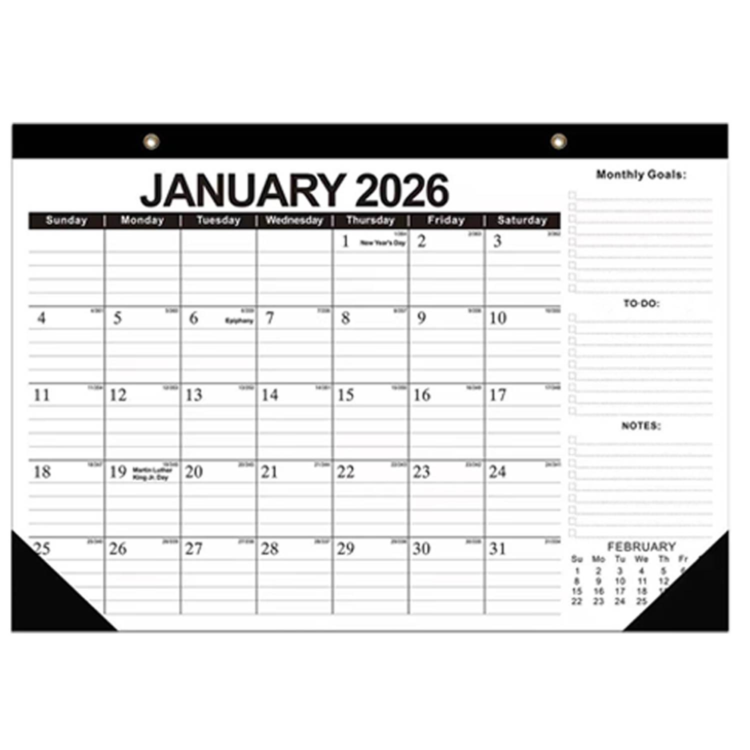 2026 Paper Wall Calendar - Image 6