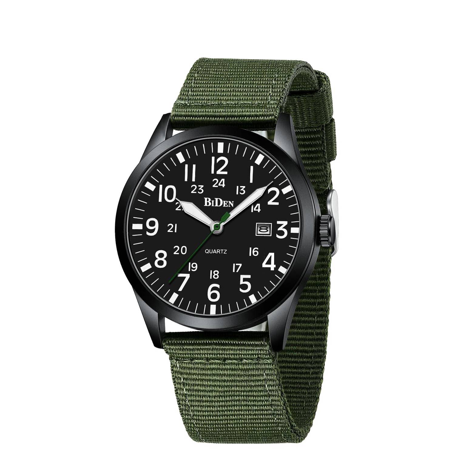 Nylon Strap Waterproof Quartz Watch